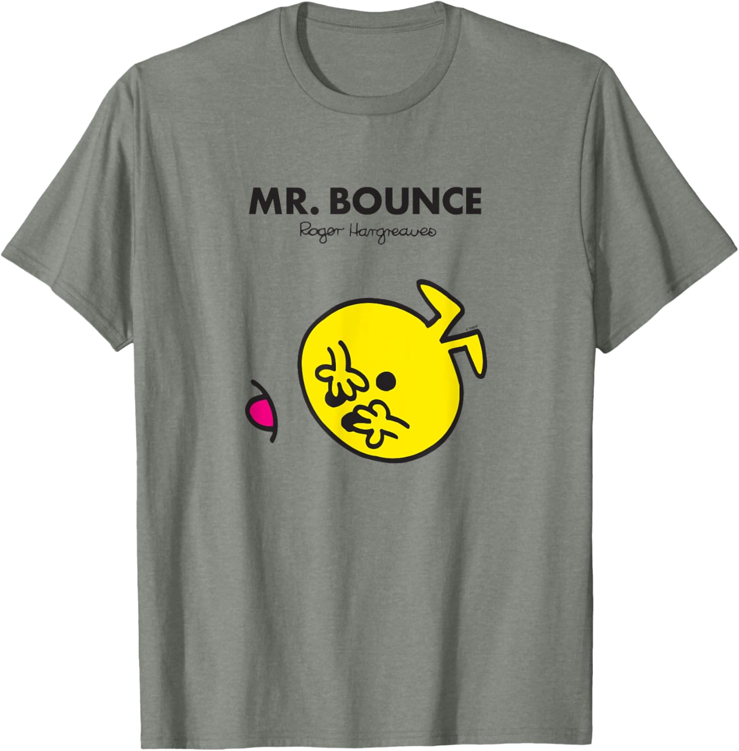 Mr. Men Mr. Bounce T-Shirt for Kids - Fun and Colorful Apparel - 8