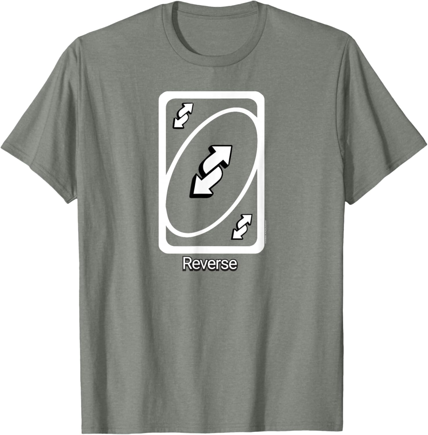 UNO Reverse Card T-Shirt Fun Graphic Tee for Game Lovers - 4