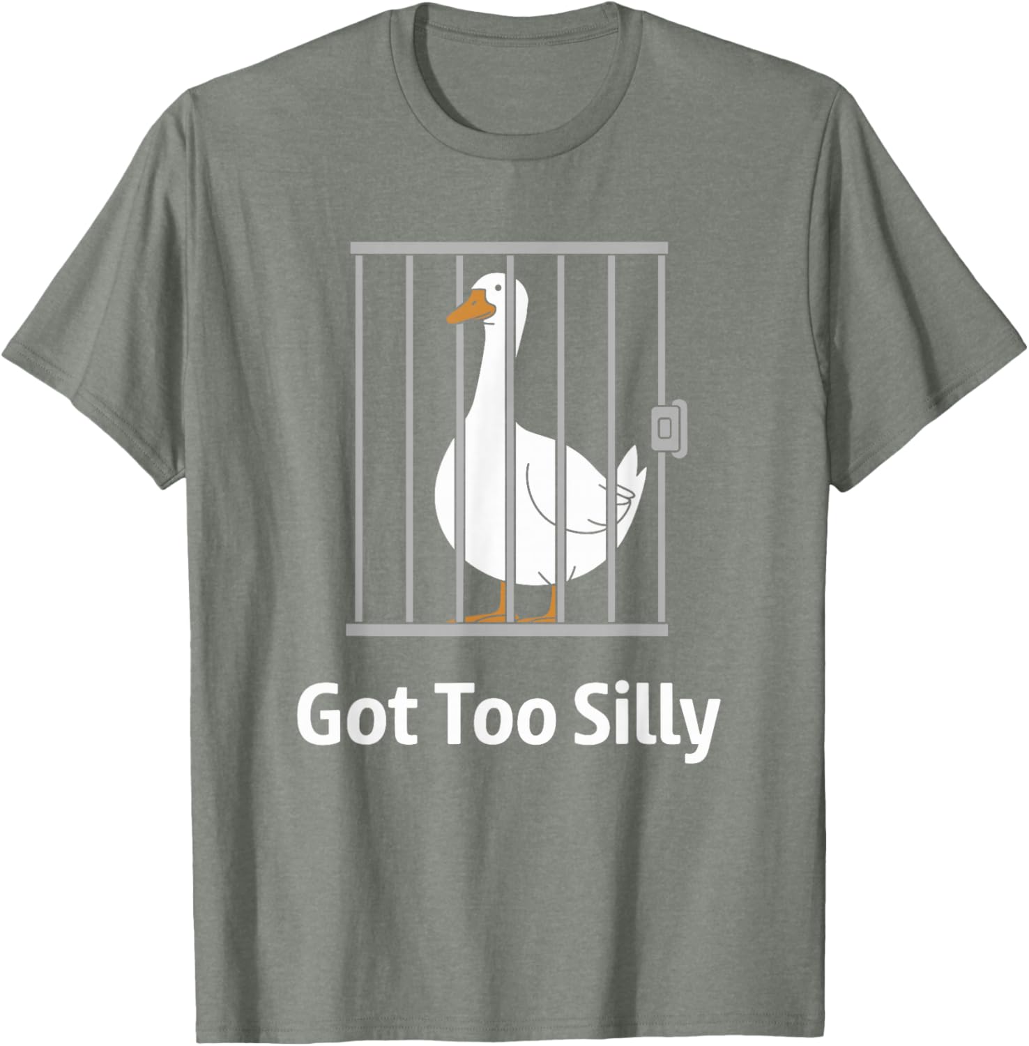 Funny Goose Pun T-Shirt for Animal Lovers – Got Too Silly Humor Shirt - 9