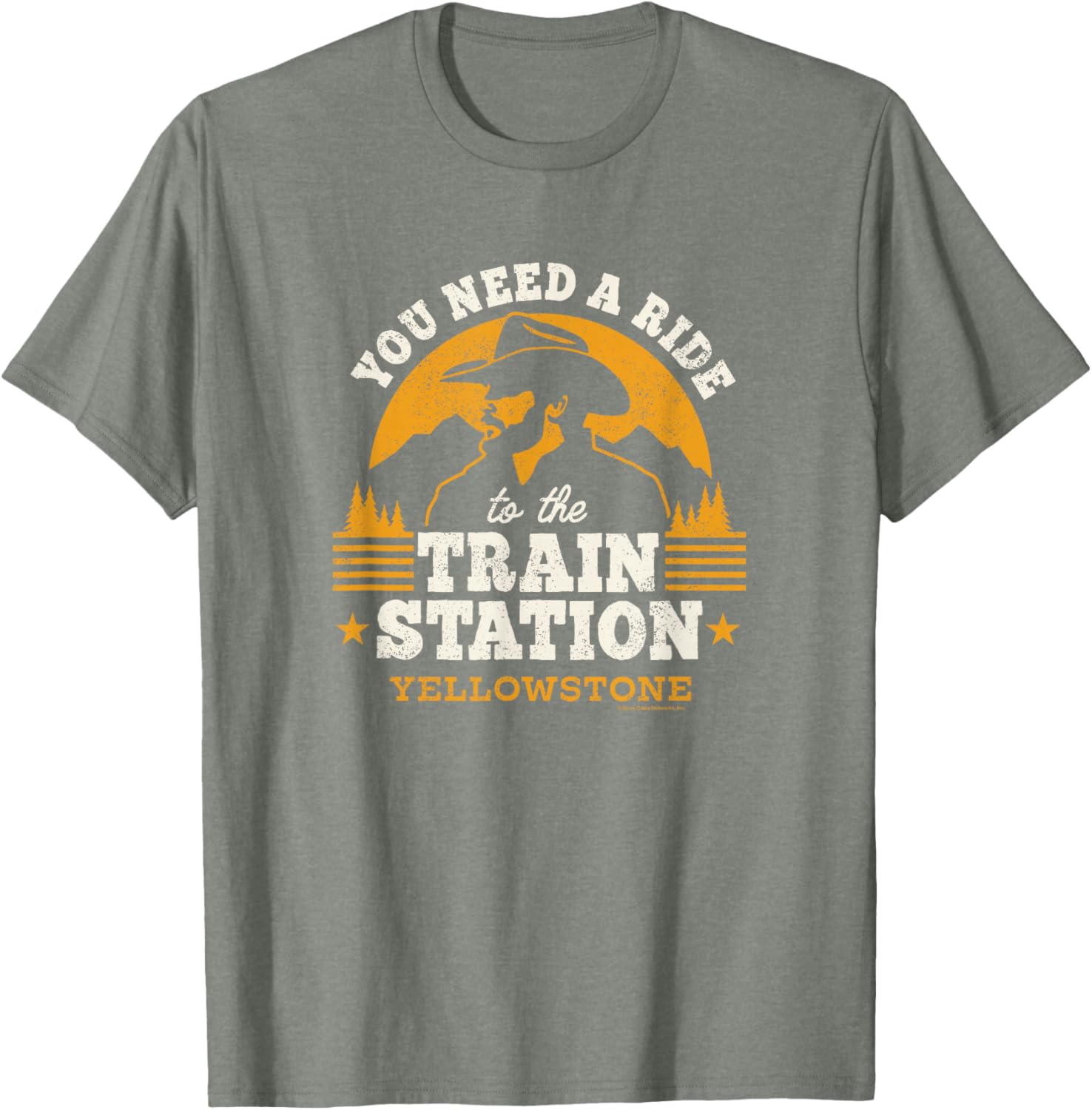 Yellowstone You Need a Ride to the Train Station T-Shirt for Everyone - 1