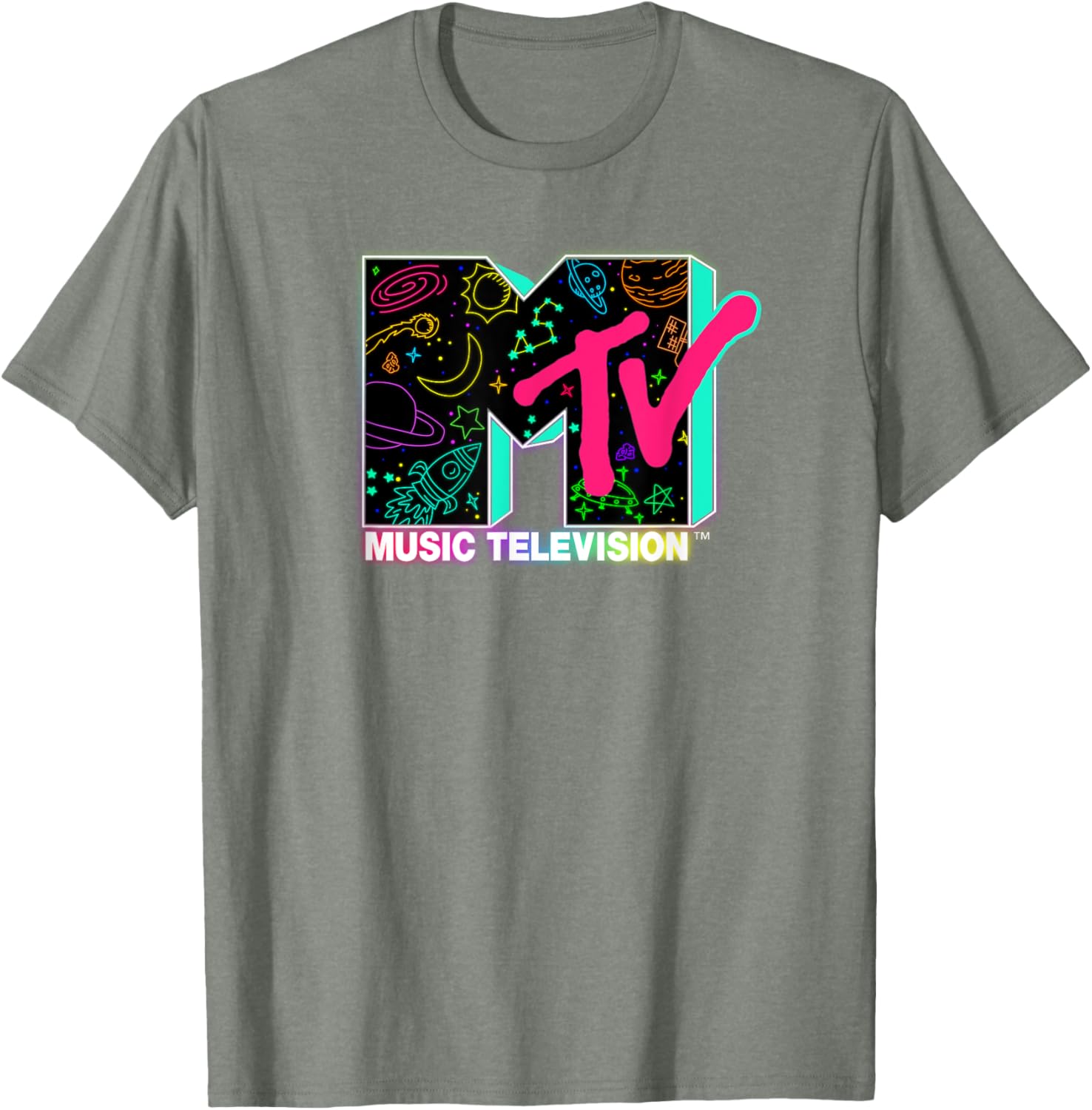 Mademark x MTV Intergalactic T-Shirt for Music Lovers and Trendsetters - 9