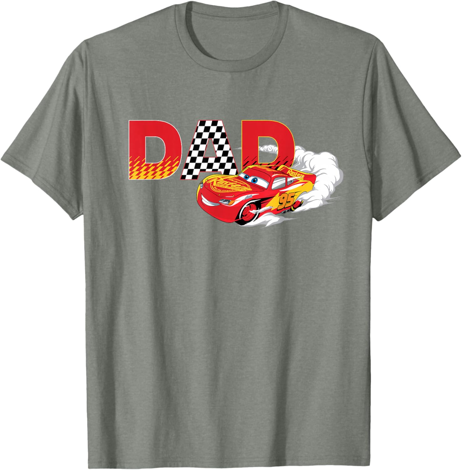 Disney Pixar Cars Dad Birthday Gift Father's Day T-Shirt for Him - 15