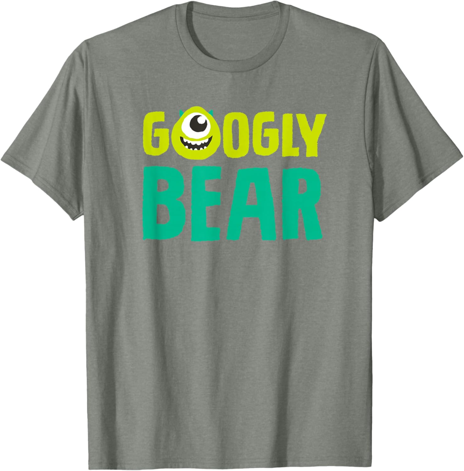 Monsters Inc Mike Wazowski Googly Bear T-Shirt for Kids and Adults - 9