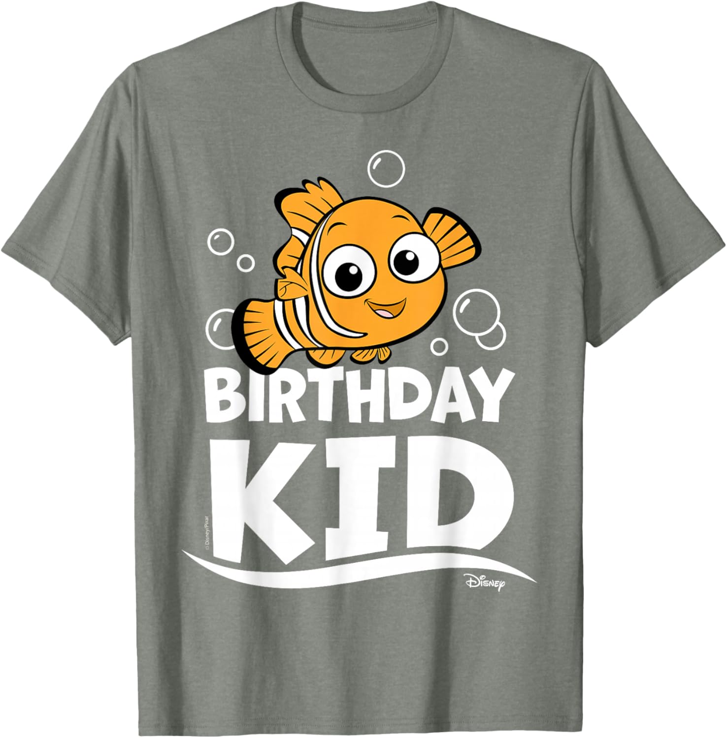 Adorable Finding Nemo Birthday Kid T-Shirt for Fun Celebrations - 1