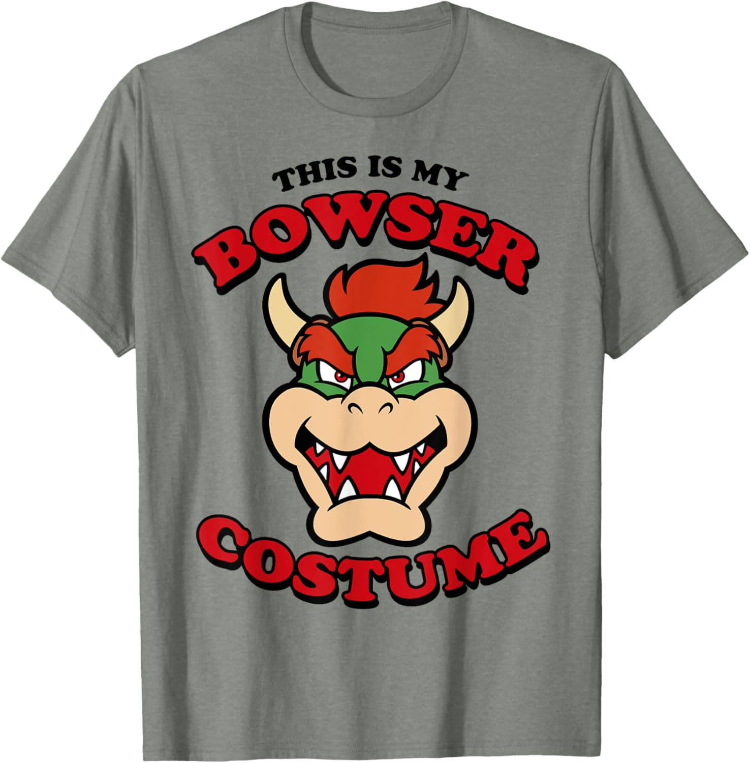 Super Mario Bowser Costume Graphic T-Shirt for Ultimate Fans - 6