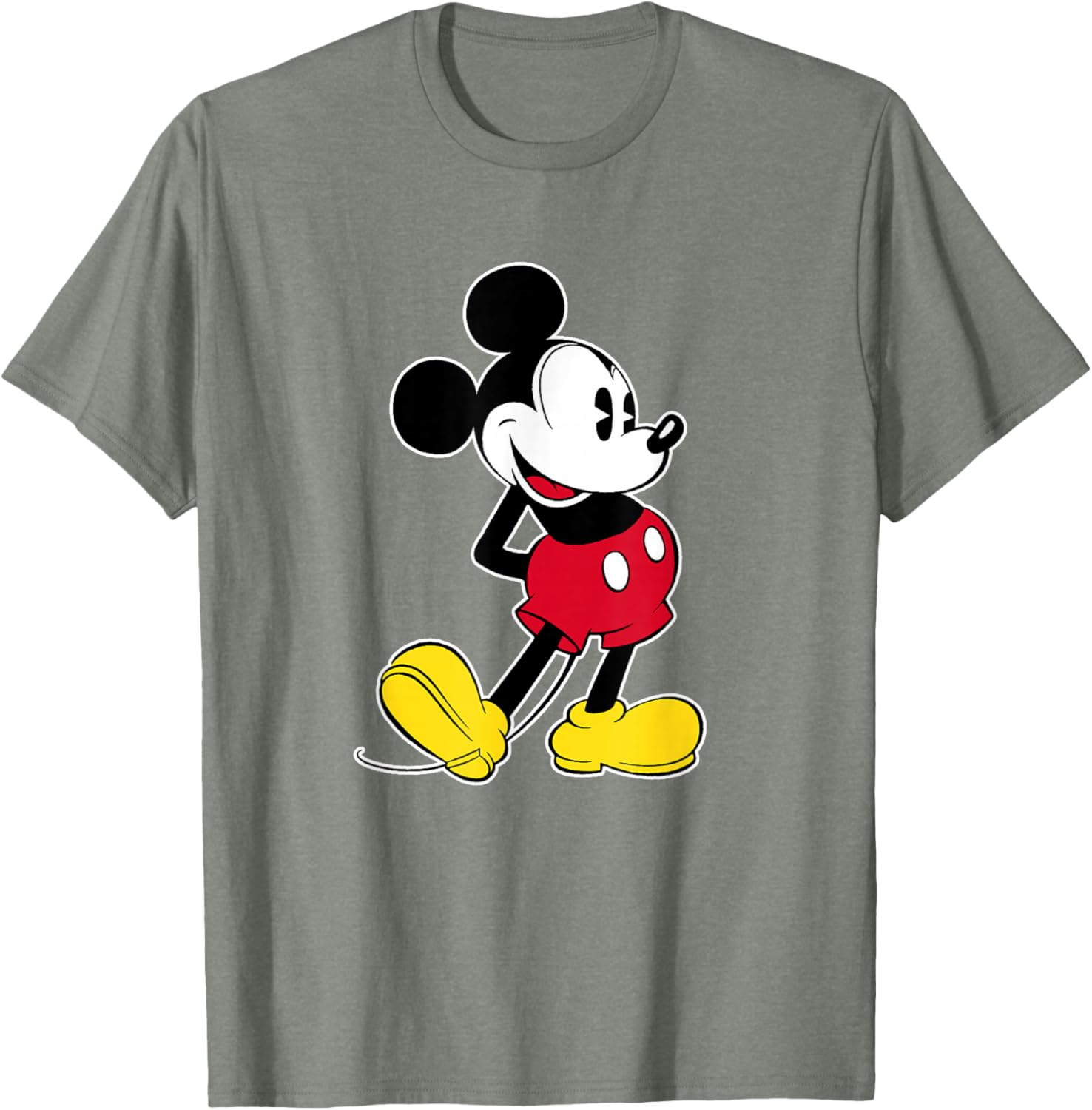 Disney Mickey Mouse Classic Pose T-Shirt for Fun and Fashion Lovers - 16