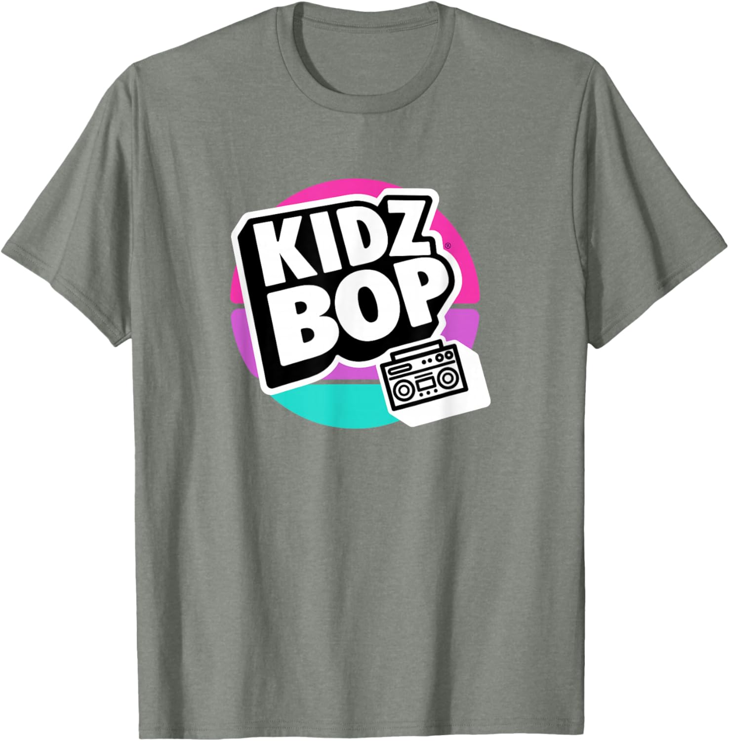 KIDZ BOP Boombox Logo T-Shirt for Kids - Fun and Stylish Apparel - 14