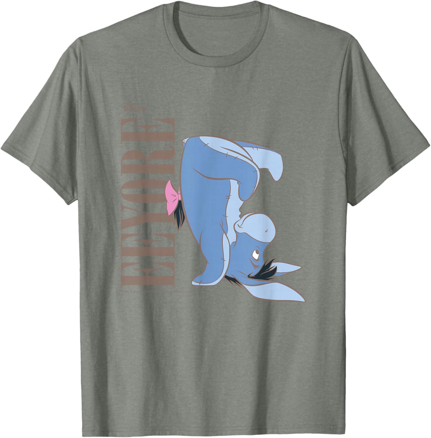 Winnie The Pooh Eeyore Upside Down T-Shirt for Fun and Cozy Style - 11