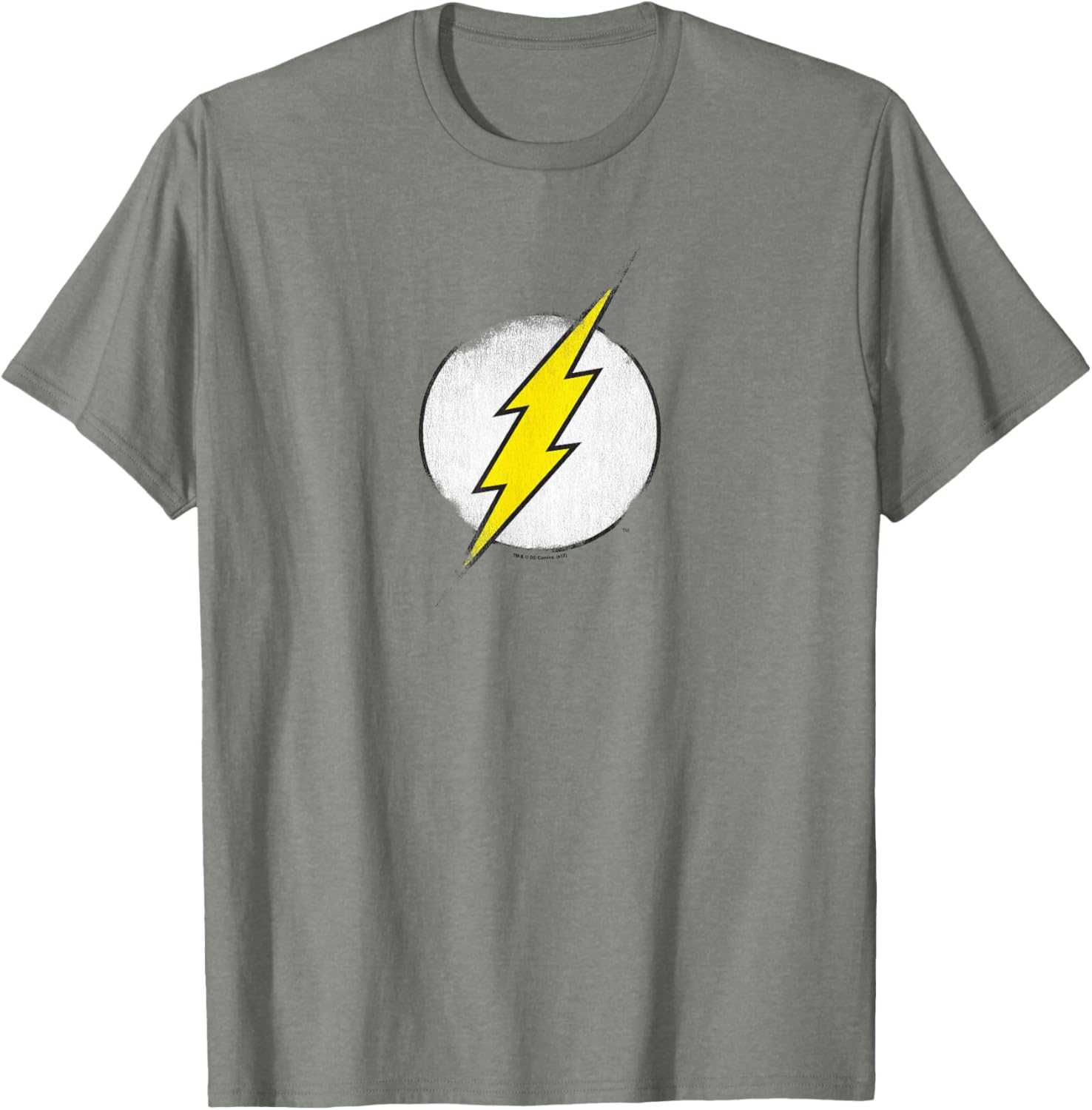 Flash Rough Logo T-Shirt for Men and Women Casual Graphic Tee - 4