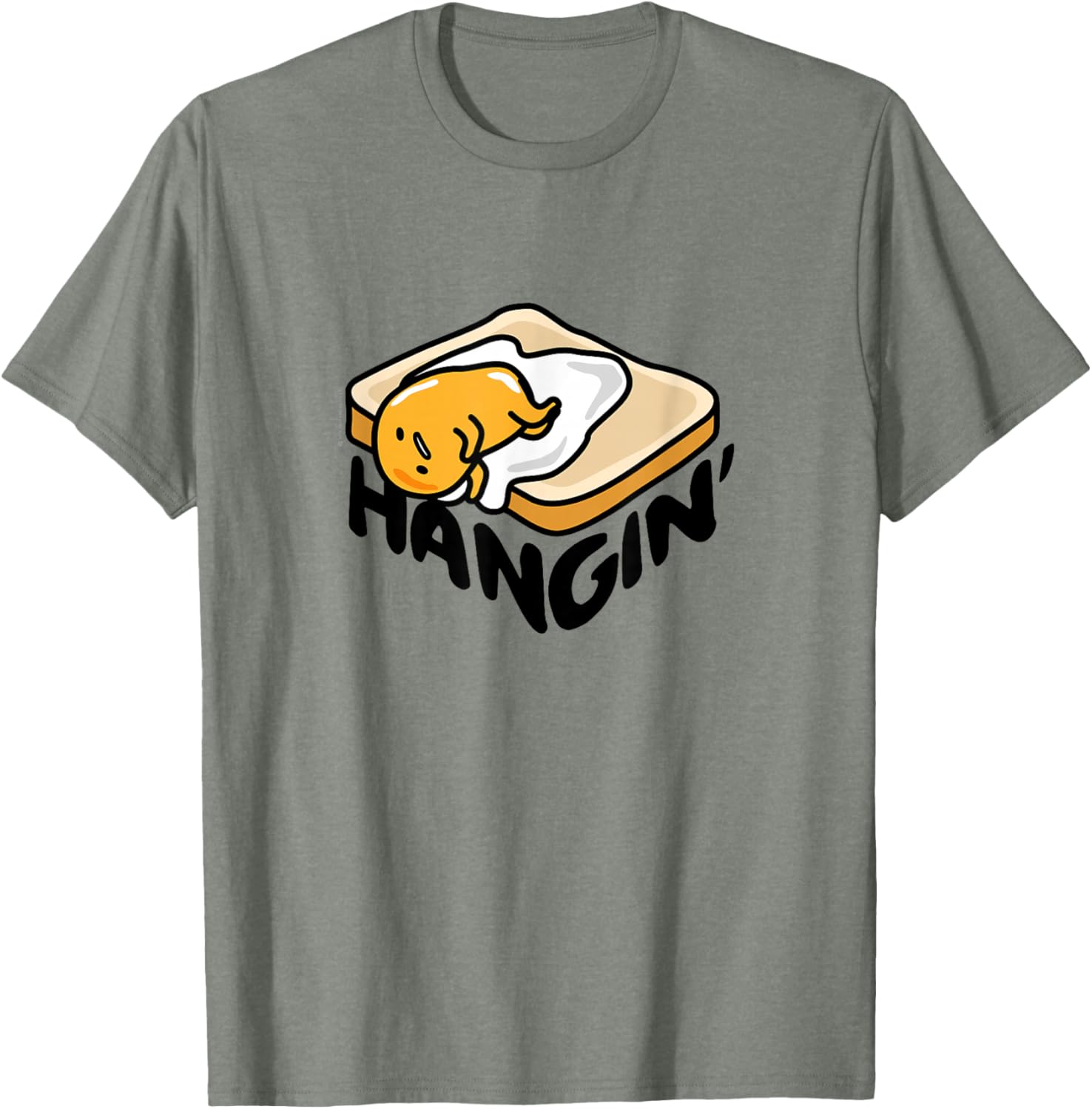 Gudetama Lazy Egg Hanging T-Shirt Cute Japanese Apparel for Fans - 12