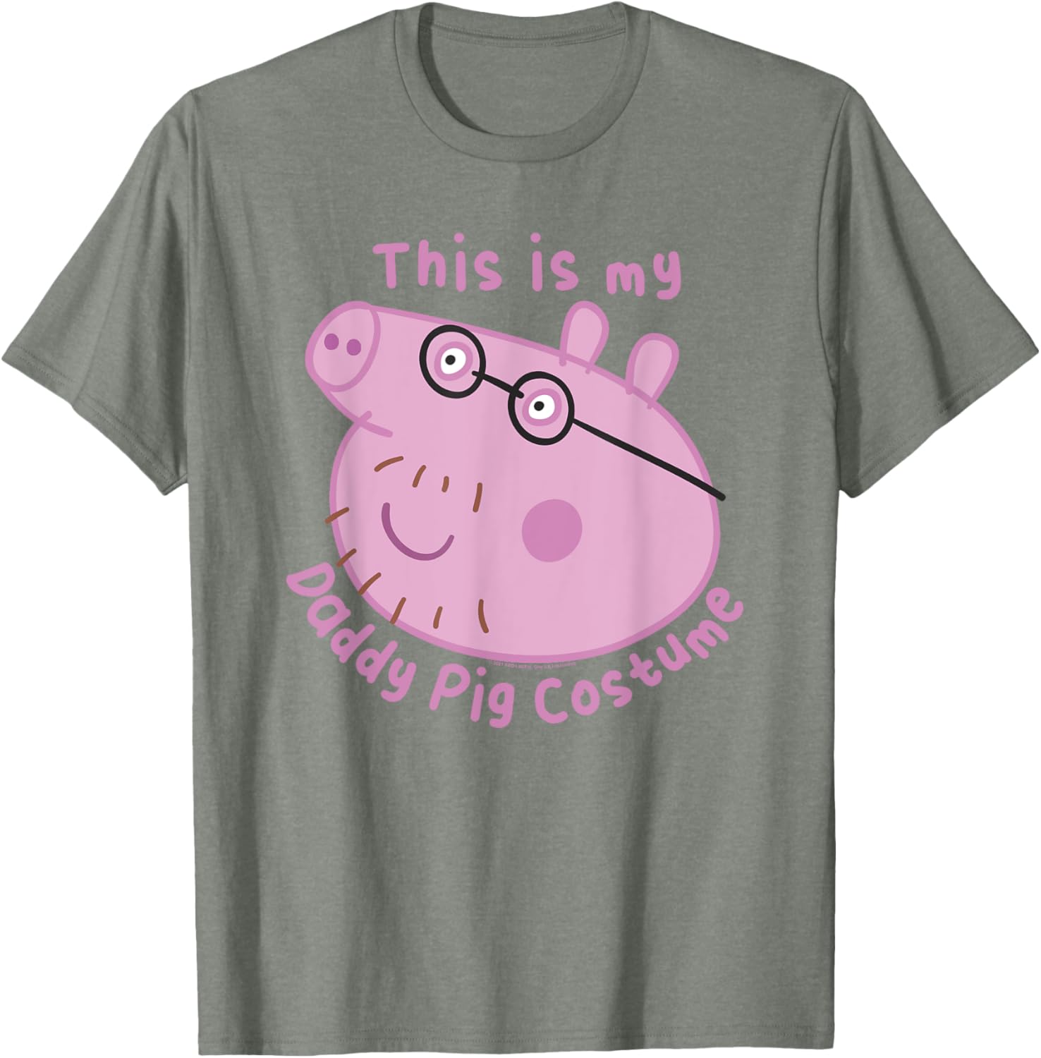 Peppa Pig Halloween Daddy Pig Costume T-Shirt Fun and Stylish Apparel - 1