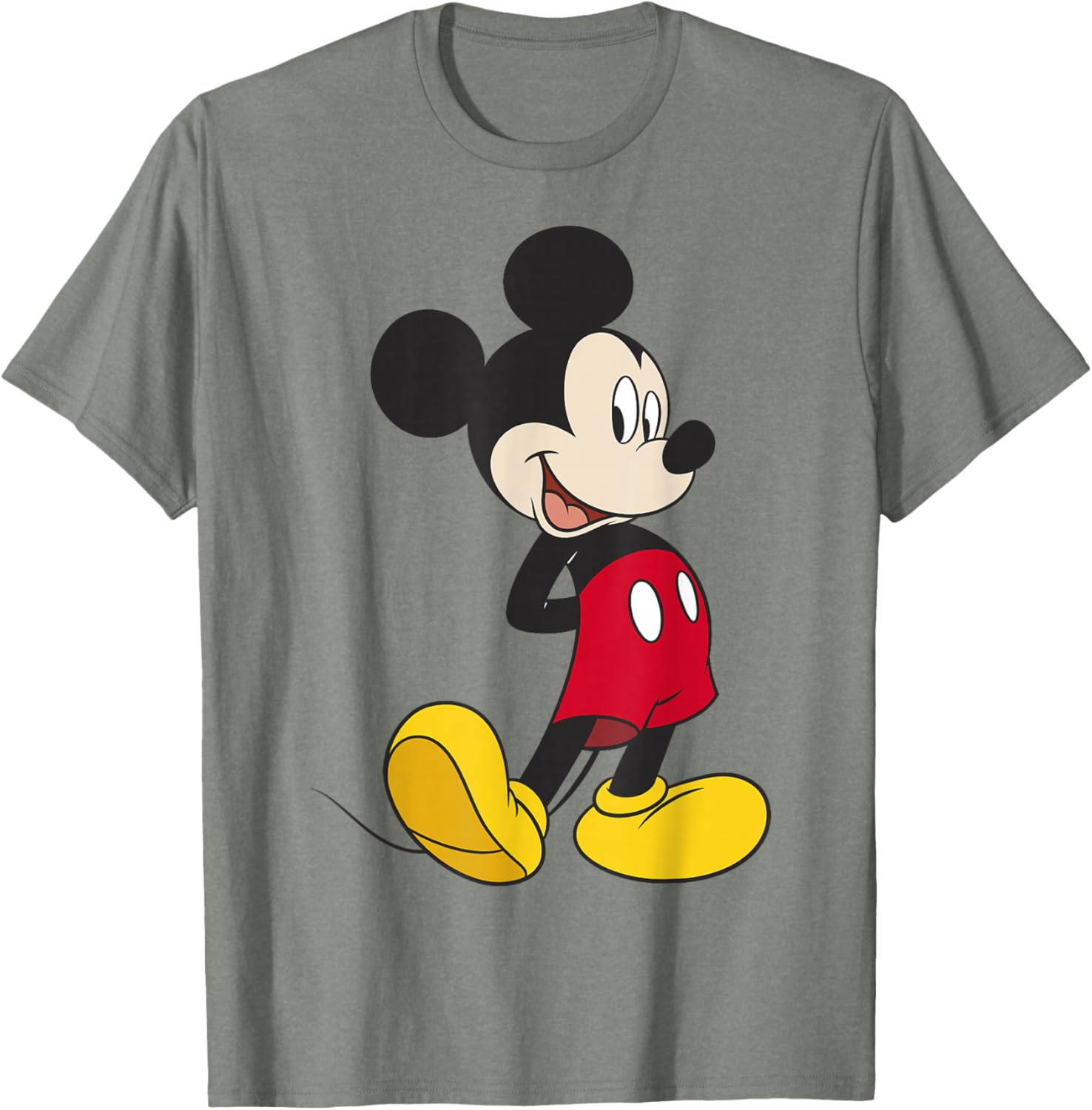 Disney Mickey and Friends Classic Mickey Mouse Portrait T-Shirt for Fans - 1