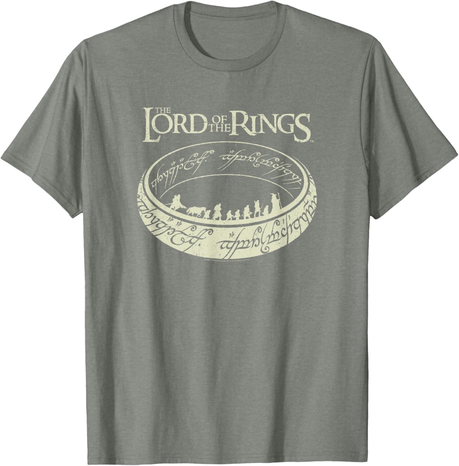 The Lord of the Rings Journey Ring Graphic T-Shirt for Fans - 5