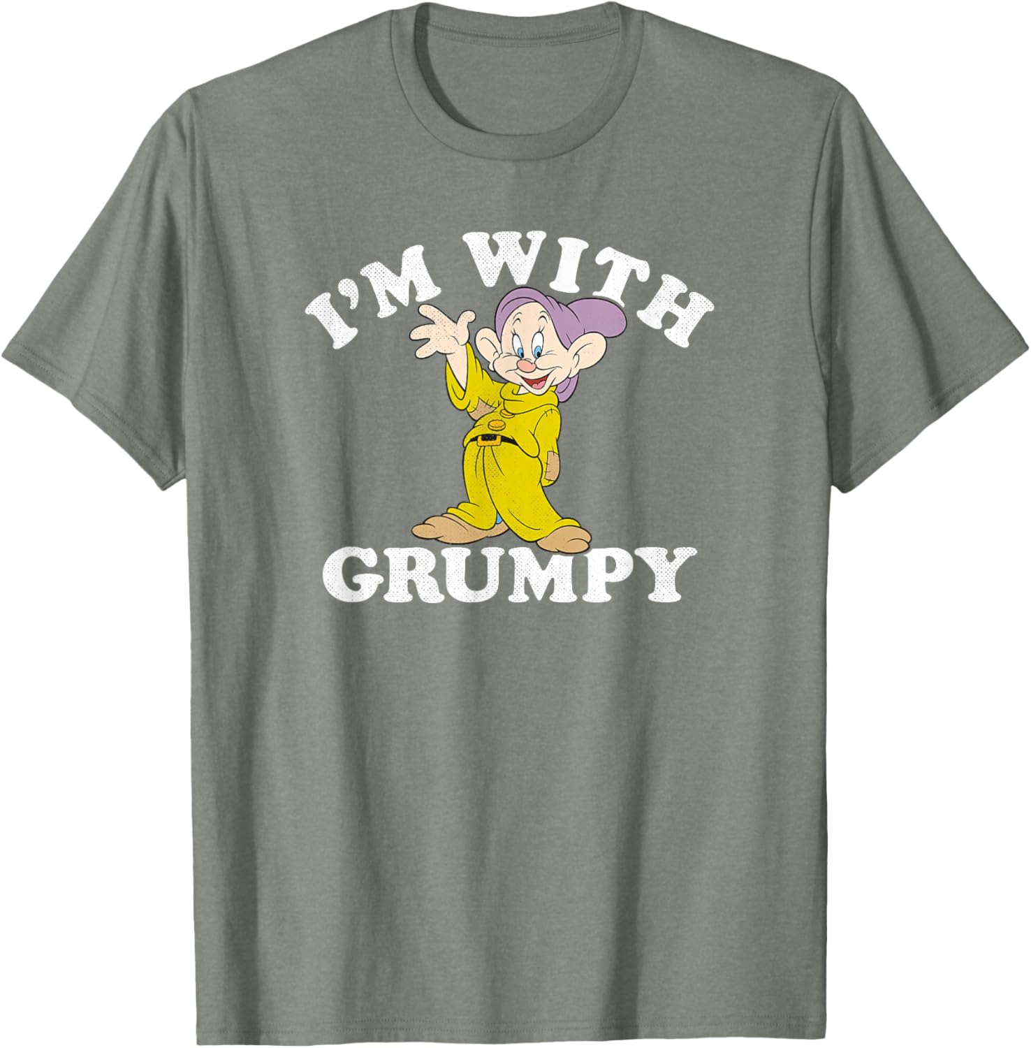Disney Snow White Grumpy and Dopey T-Shirt for Fans of the Classic Film - 2