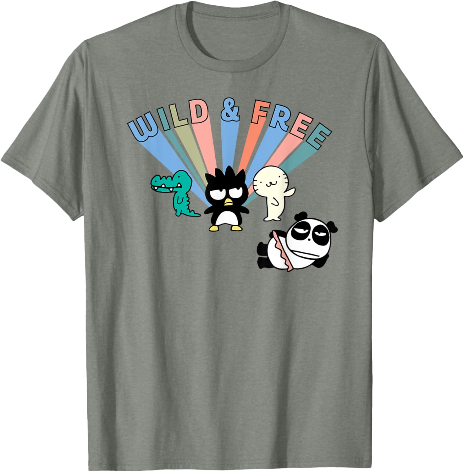 Badtz-Maru Wild and Free T-Shirt - Cute Graphic Tee for Fun Outfits - 15