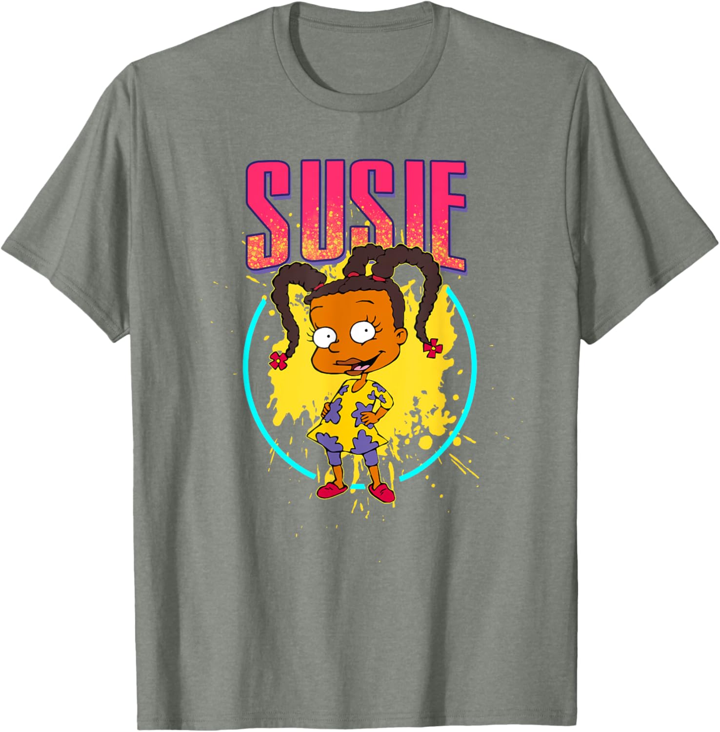 Mademark Rugrats Susie Carmichael T-Shirt for Kids and Adults - 12