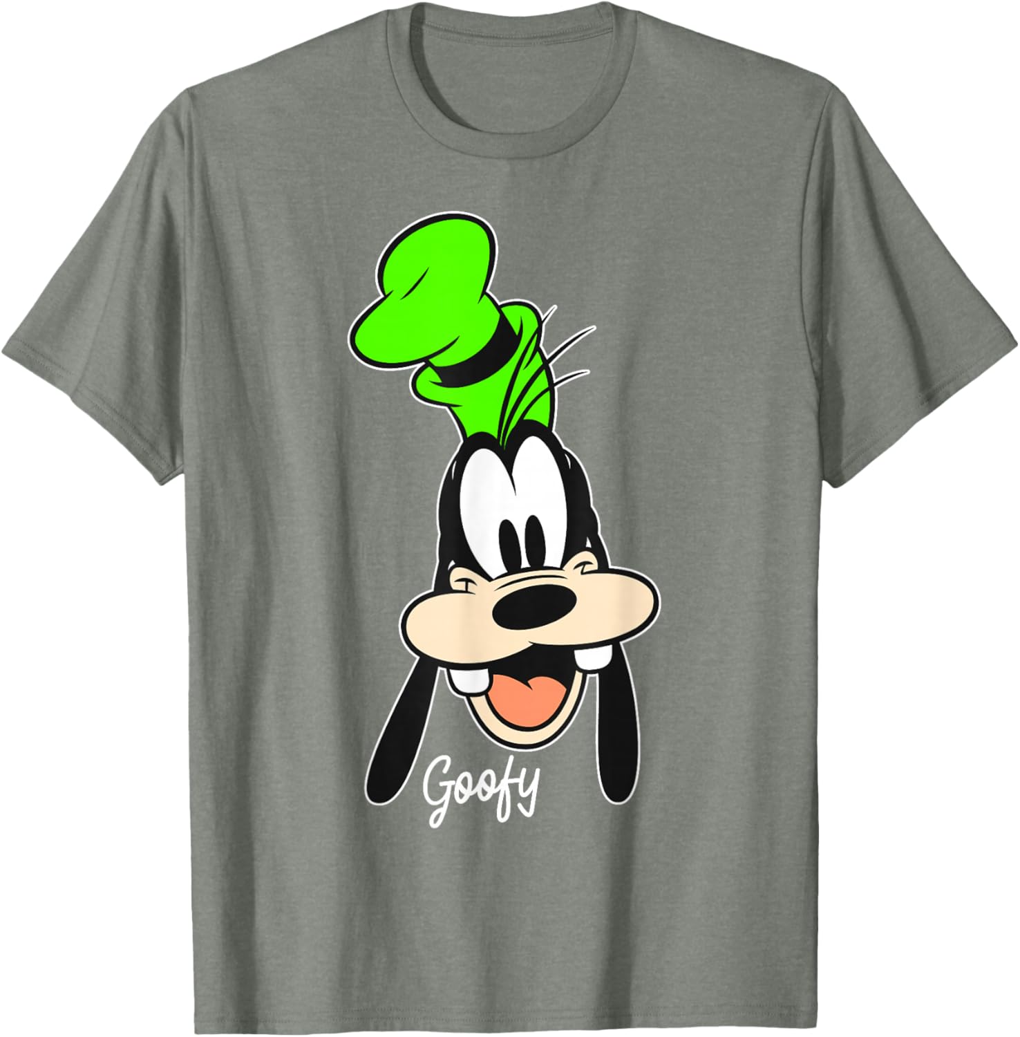 Disney Mickey and Friends Goofy Vintage Big Face T-Shirt for Fans - 8