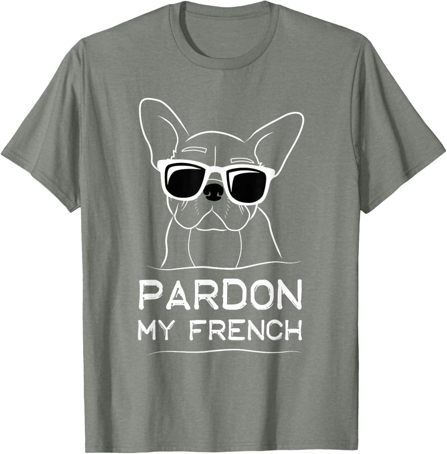 Pardon My French Bulldog T-Shirt Cute Frenchie Dog Lover Apparel - 18