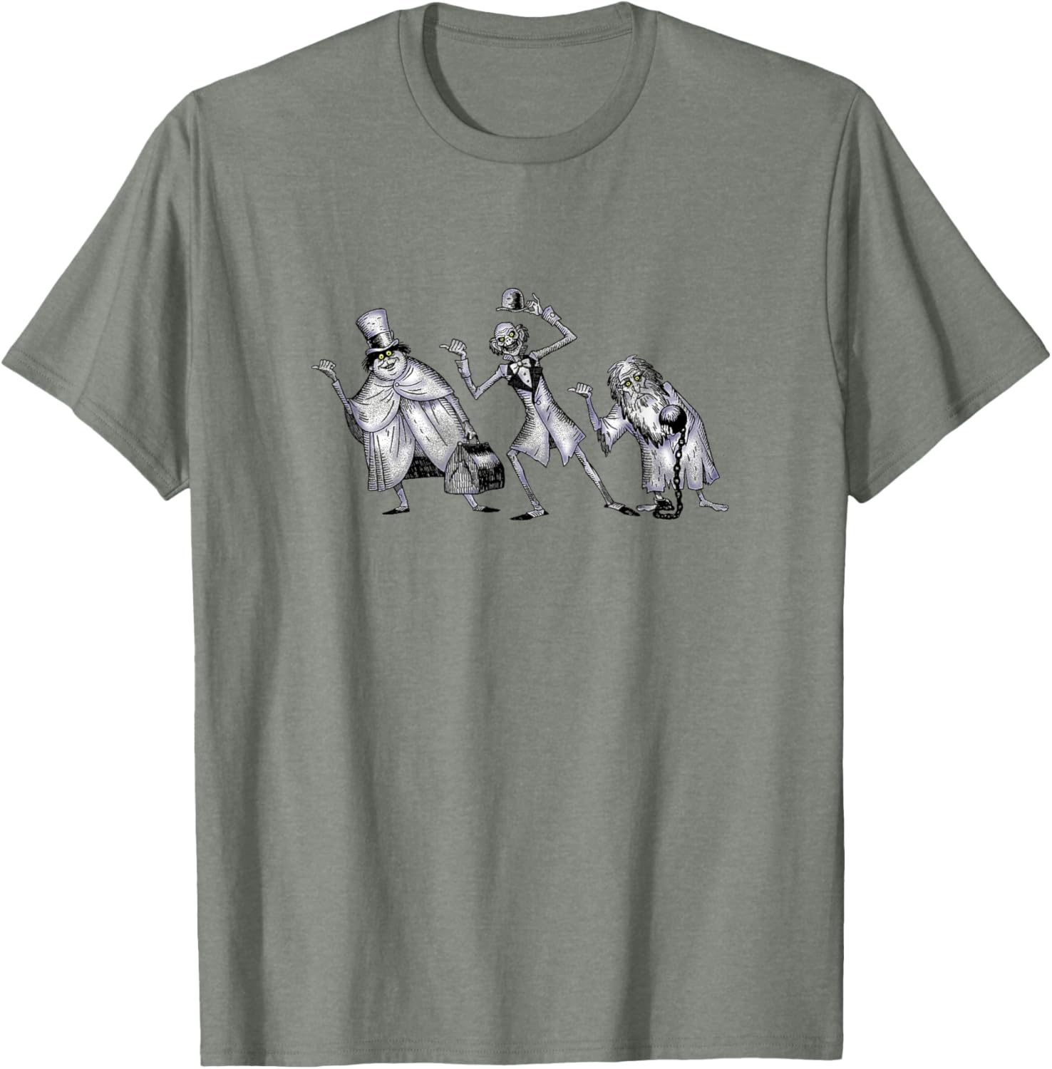 Haunted Mansion Hitchhiking Ghosts T-Shirt Fun Apparel for Fans - 6