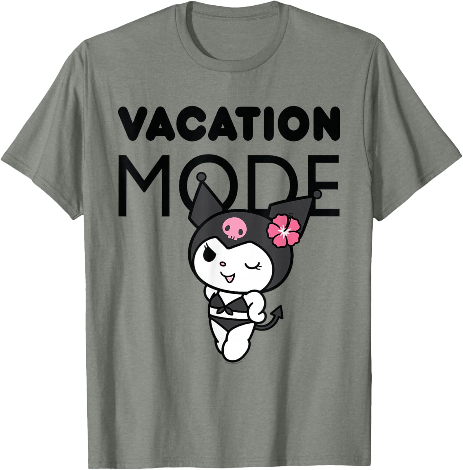 Kuromi Vacation Mode T-Shirt for Fun Summer Outfits and Casual Style - 17