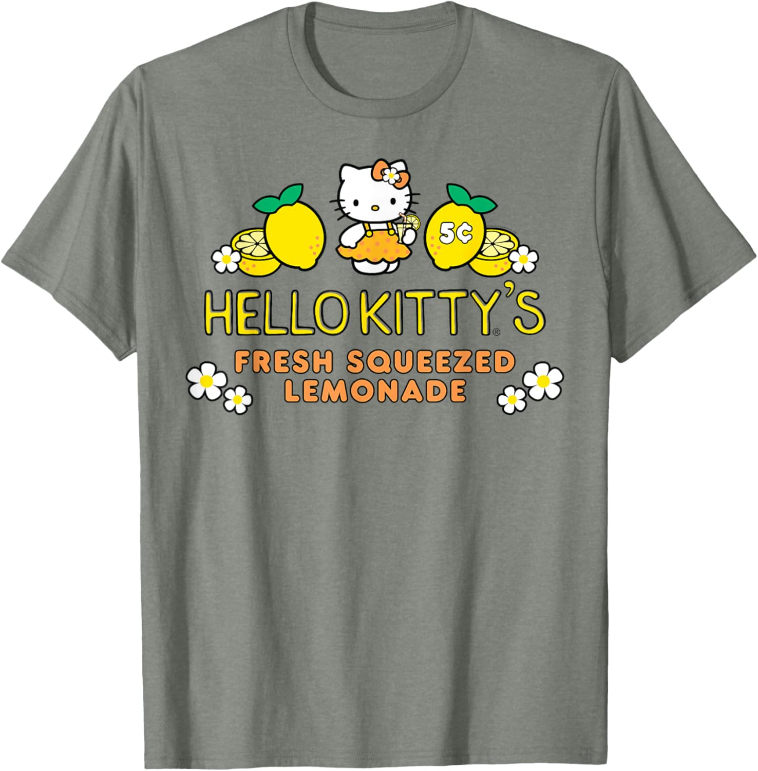 Hello Kitty Summer Lemonade T-Shirt for Fun and Stylish Days - 16