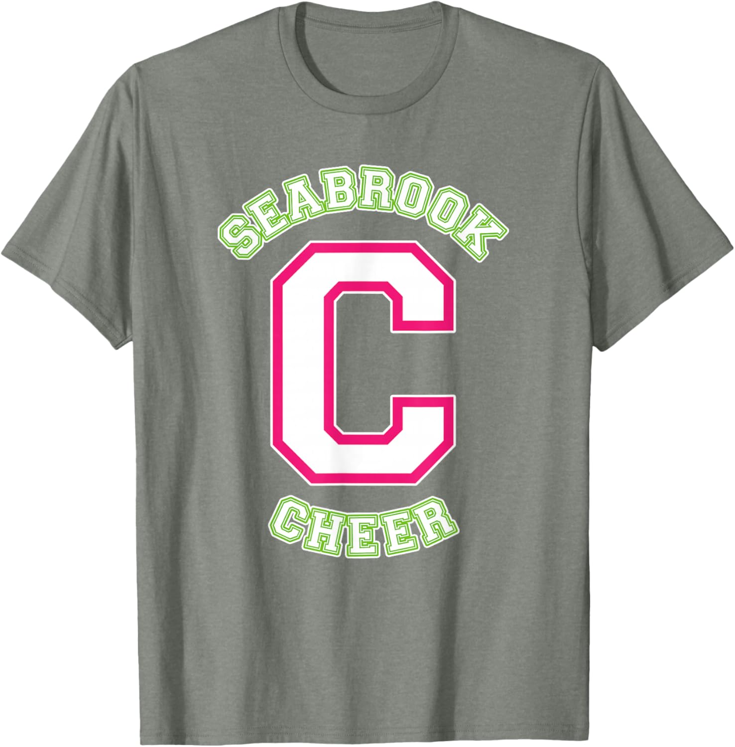 Disney Zombies Seabrook Cheer Letter C Logo T-Shirt for Fans - 4