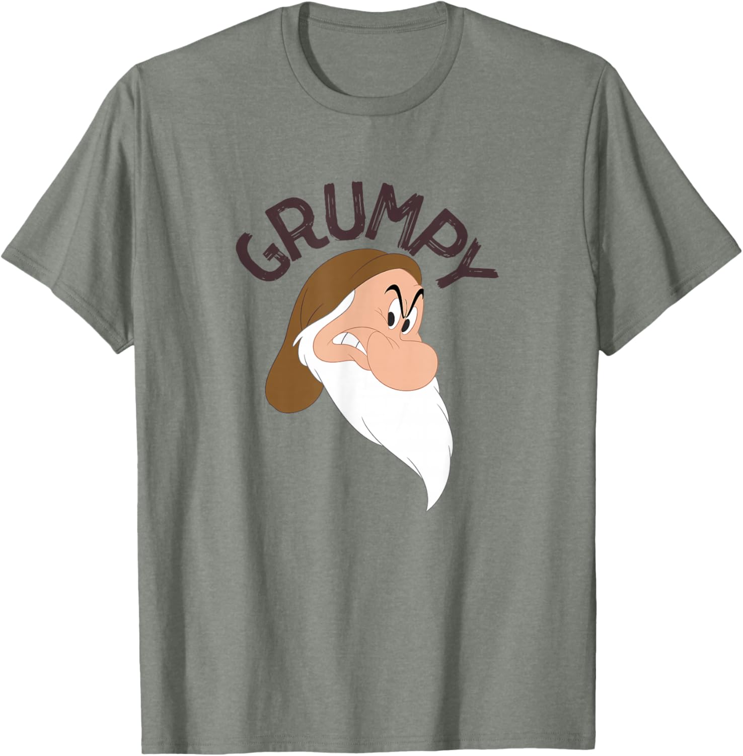 Disney Snow White Grumpy Face T-Shirt for Fun Loving Fans - 12