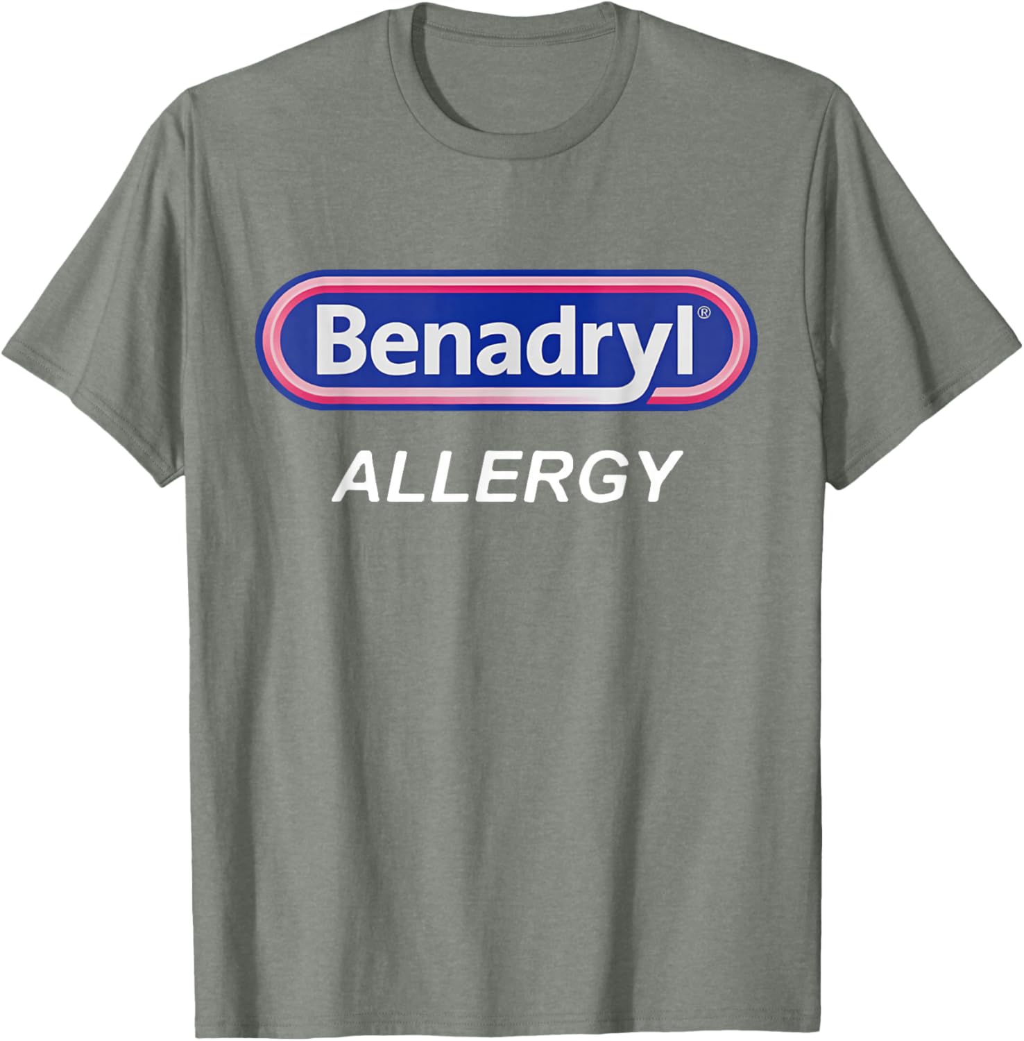 Benadryl Allergy Funny Nurse T-Shirt for Pharmacy Halloween Costume - 20