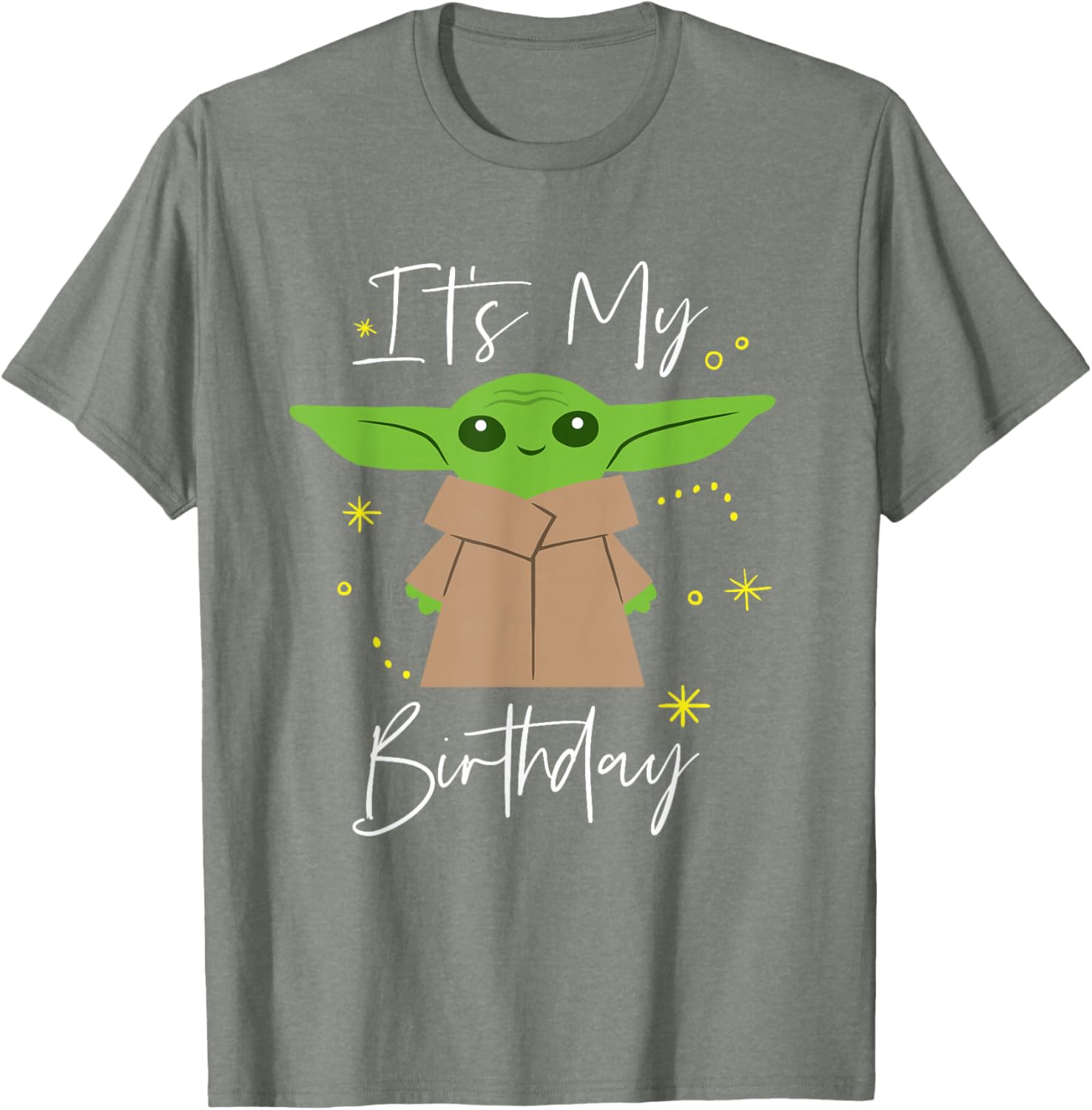 Star Wars The Mandalorian Baby Yoda Birthday T-Shirt for Fans - 9