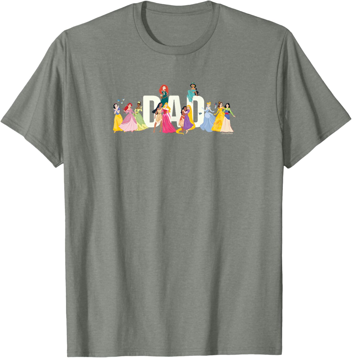 Disney Princess Dad Squad Family Reunion Vacation T-Shirt for Fun Trips - 2