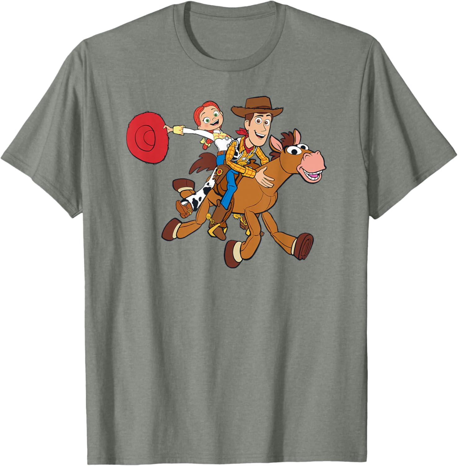 Toy Story Woody Jessie Bullseye T-Shirt Fun Kids Clothing Apparel - 5