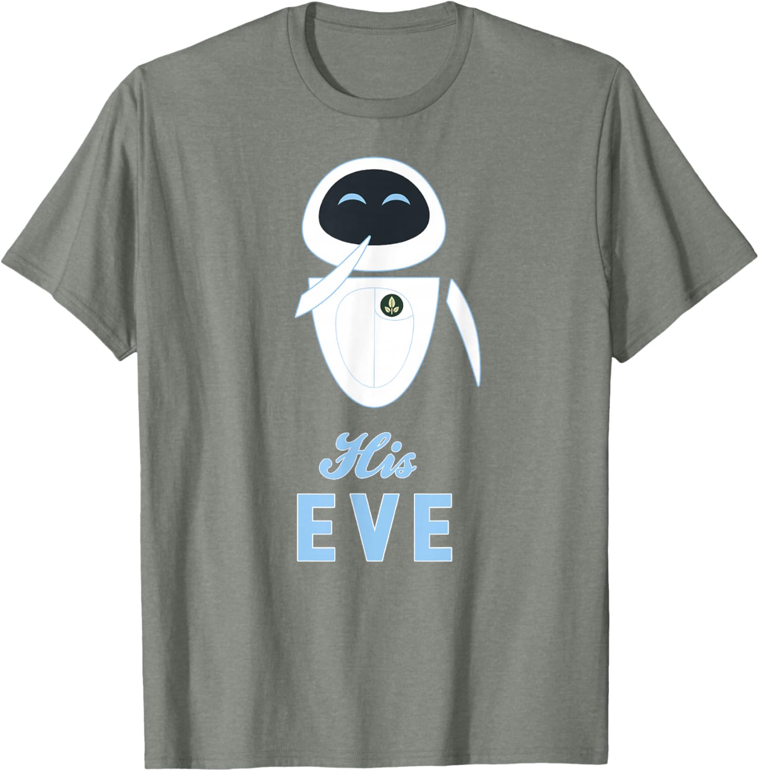 Disney Pixar Wall-E Eve Couples T-Shirt for Fun Stylish Outfits - 3