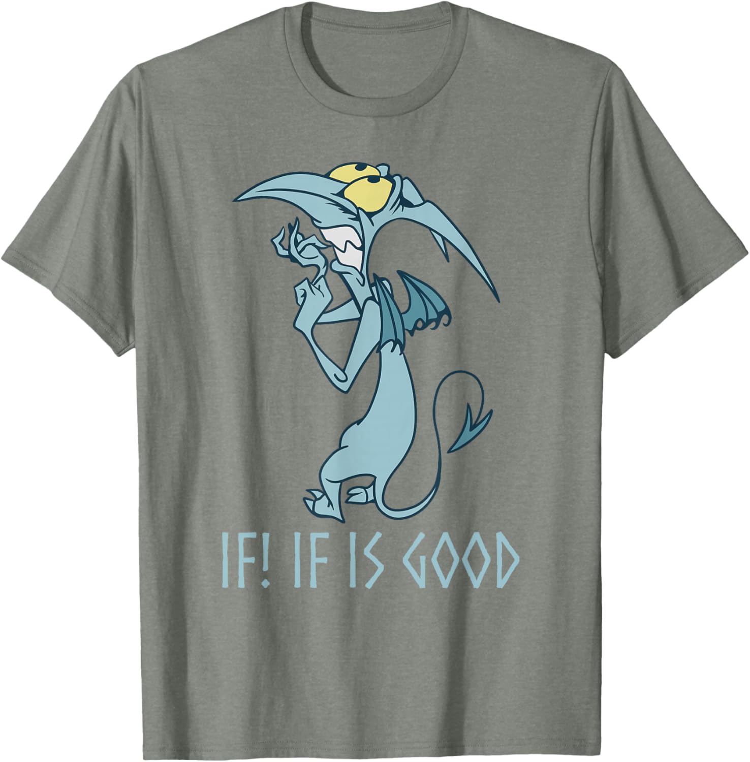 Disney Hercules Panic Scary Portrait Logo T-Shirt for Fans and Collectors - 2