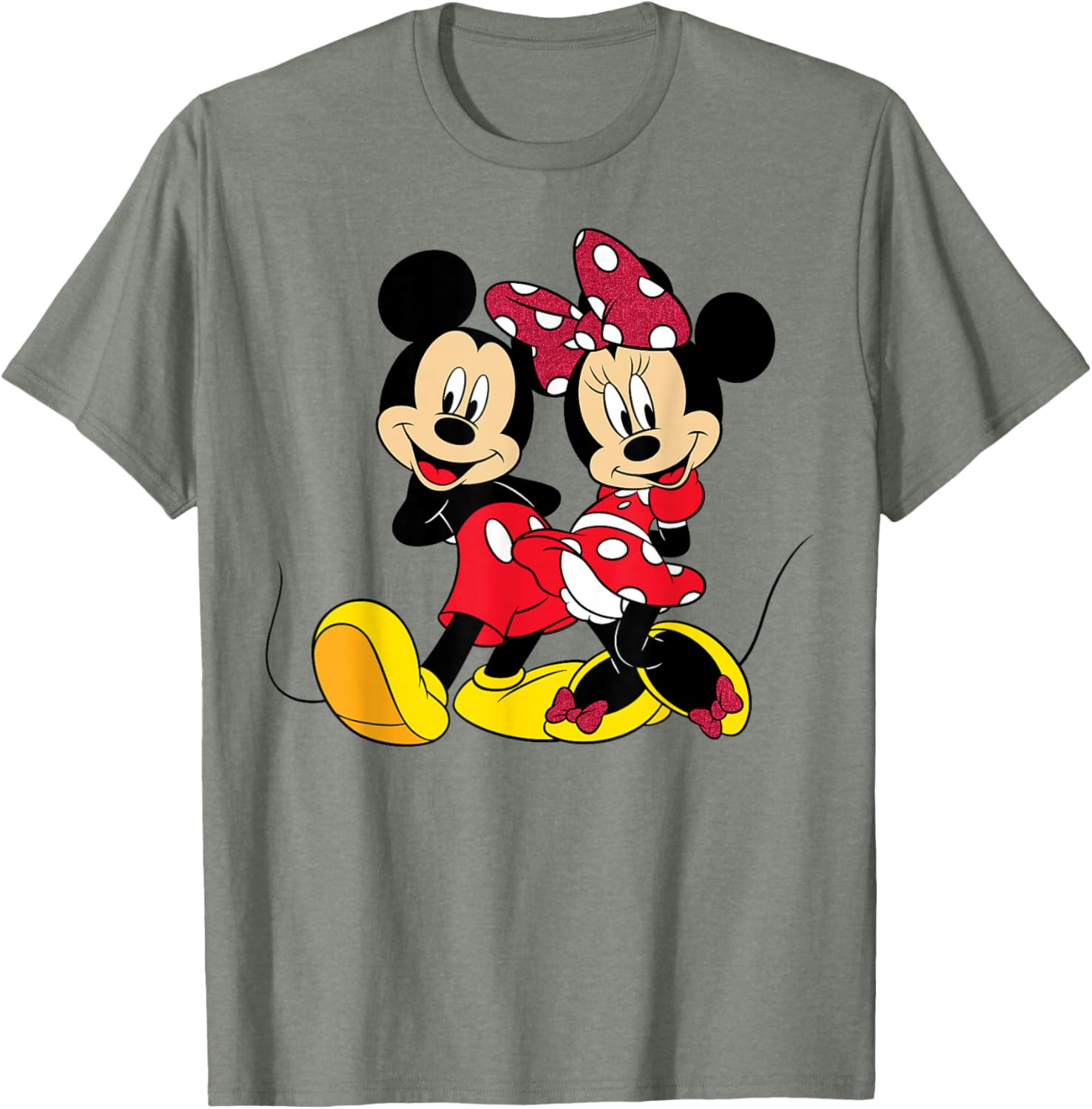 Disney Mickey and Minnie Mouse T-Shirt for Kids and Adults Fashion Fun - 3