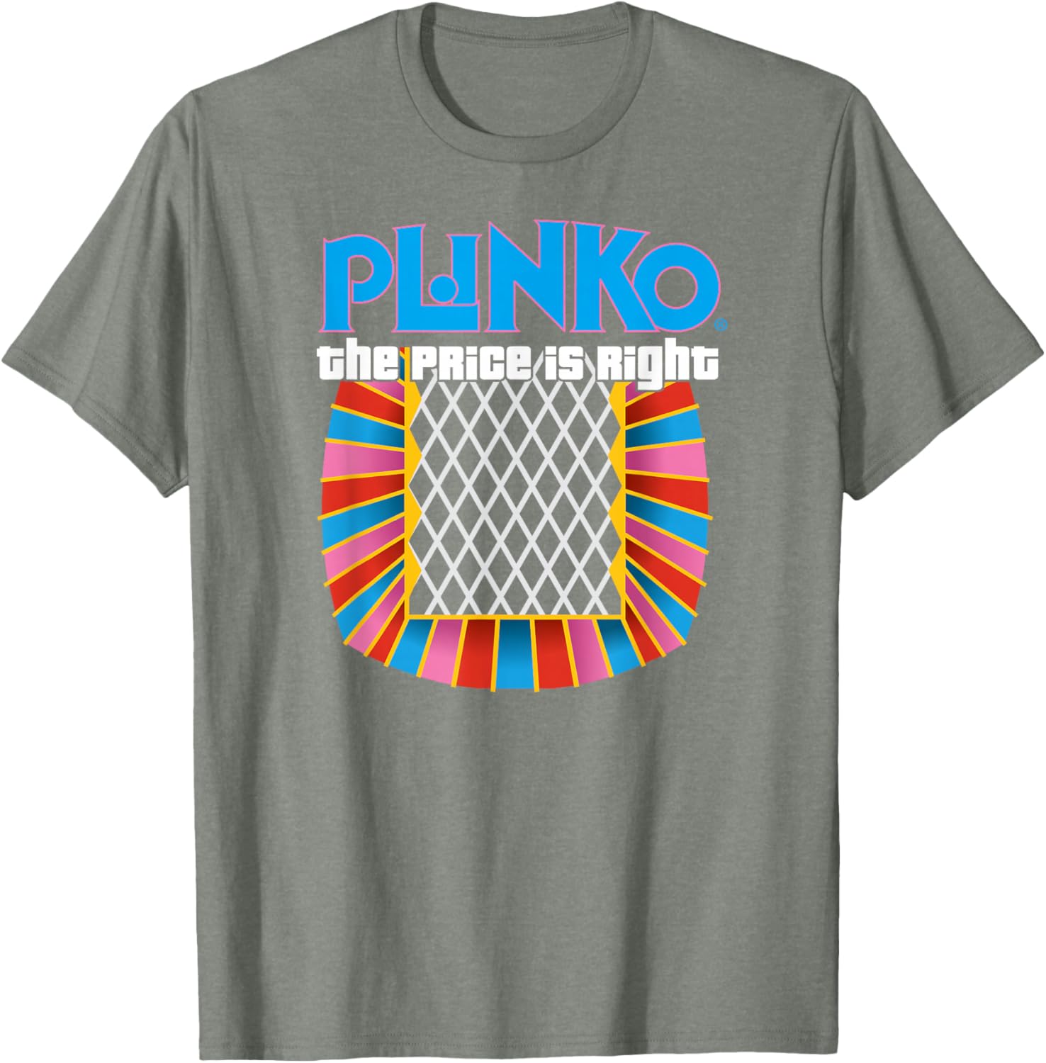 Price is Right Unisex Adults Black Plinko T-Shirt for Fun Game Lovers - 5