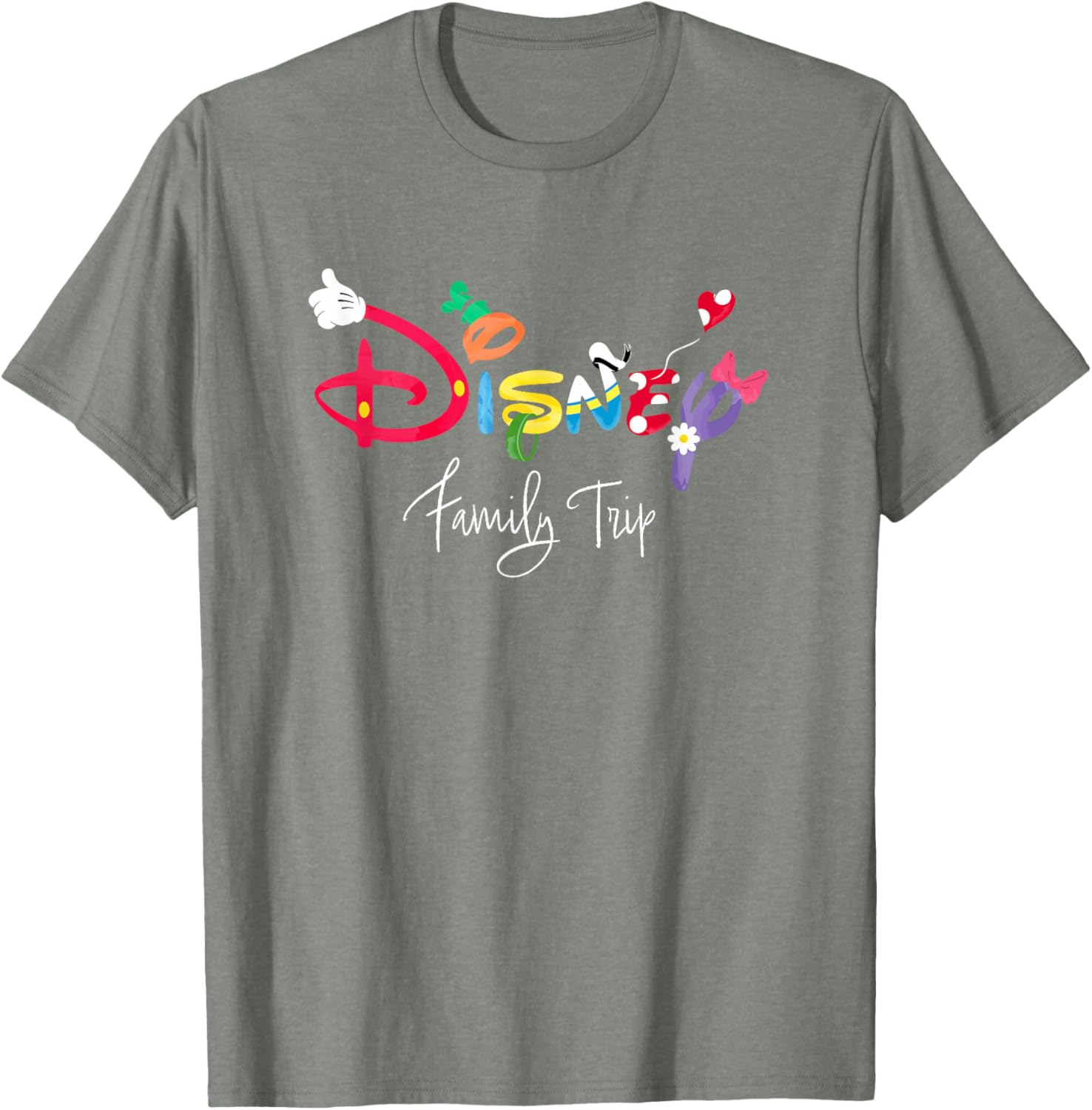 Disney Mickey & Friends Family Trip T-Shirt for Fun Memories - 23