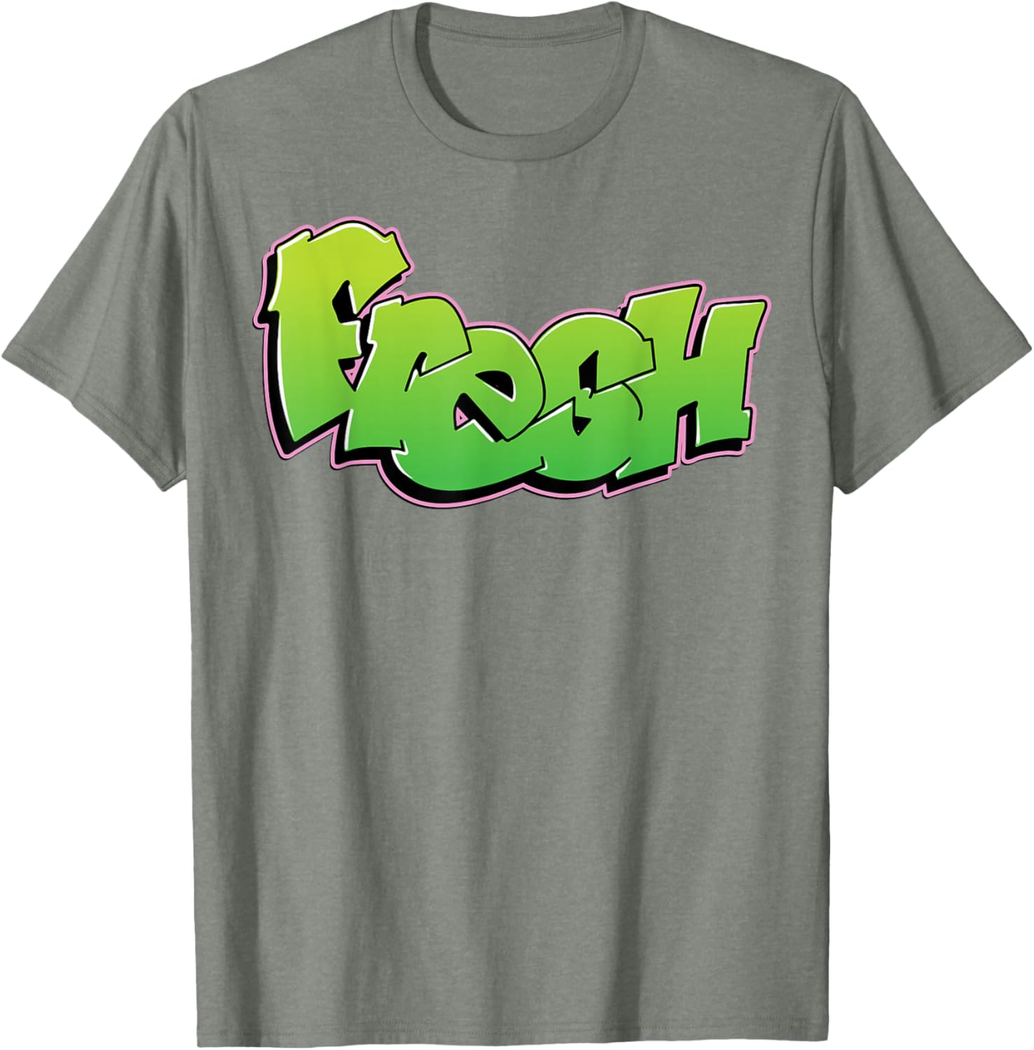 Fresh Graffiti Style Graphic T-Shirt for Trendy Fashion Lovers - 5