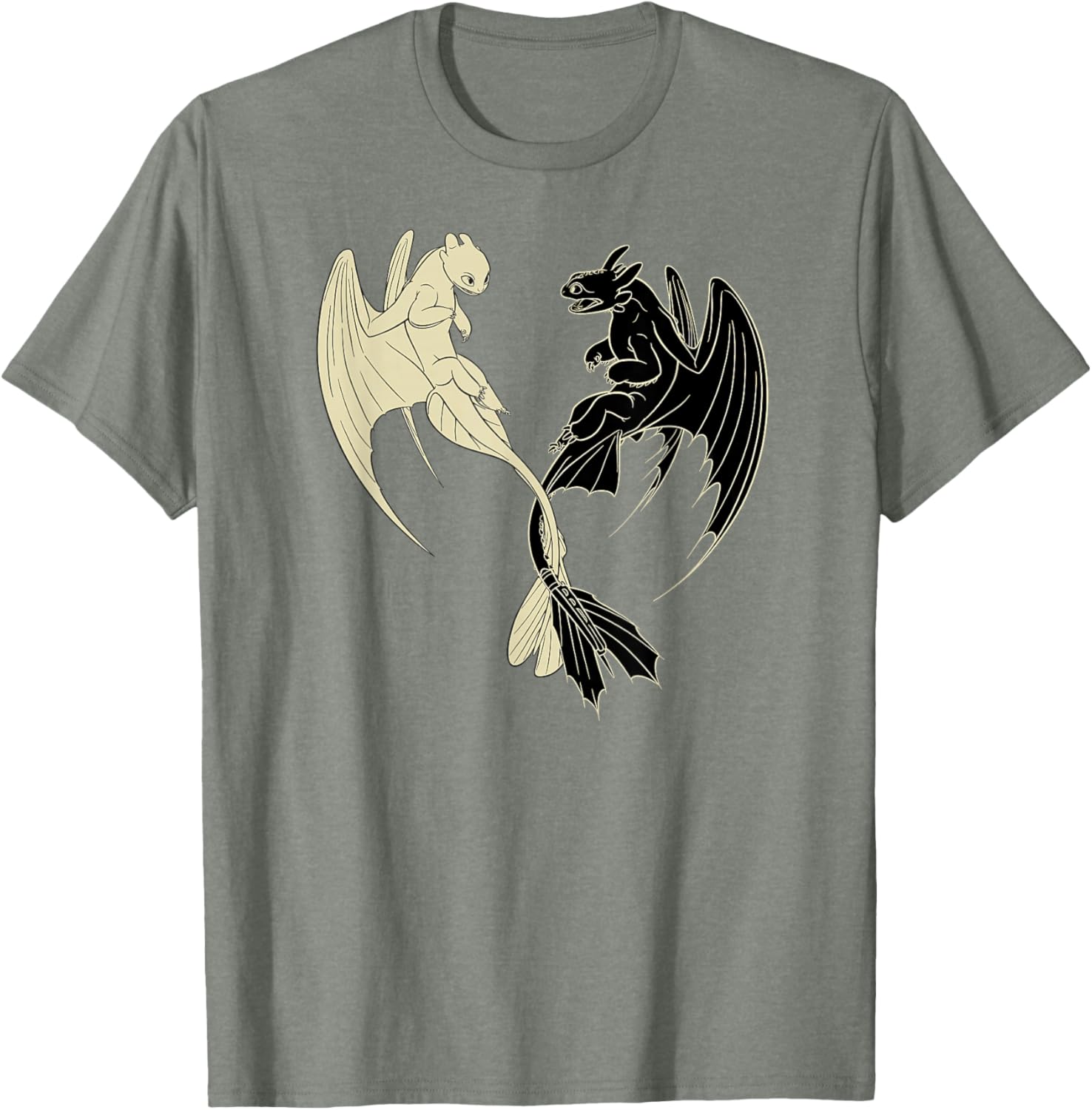 Light Fury Toothless T-Shirt from How to Train Your Dragon 3 - Fun Apparel - 12