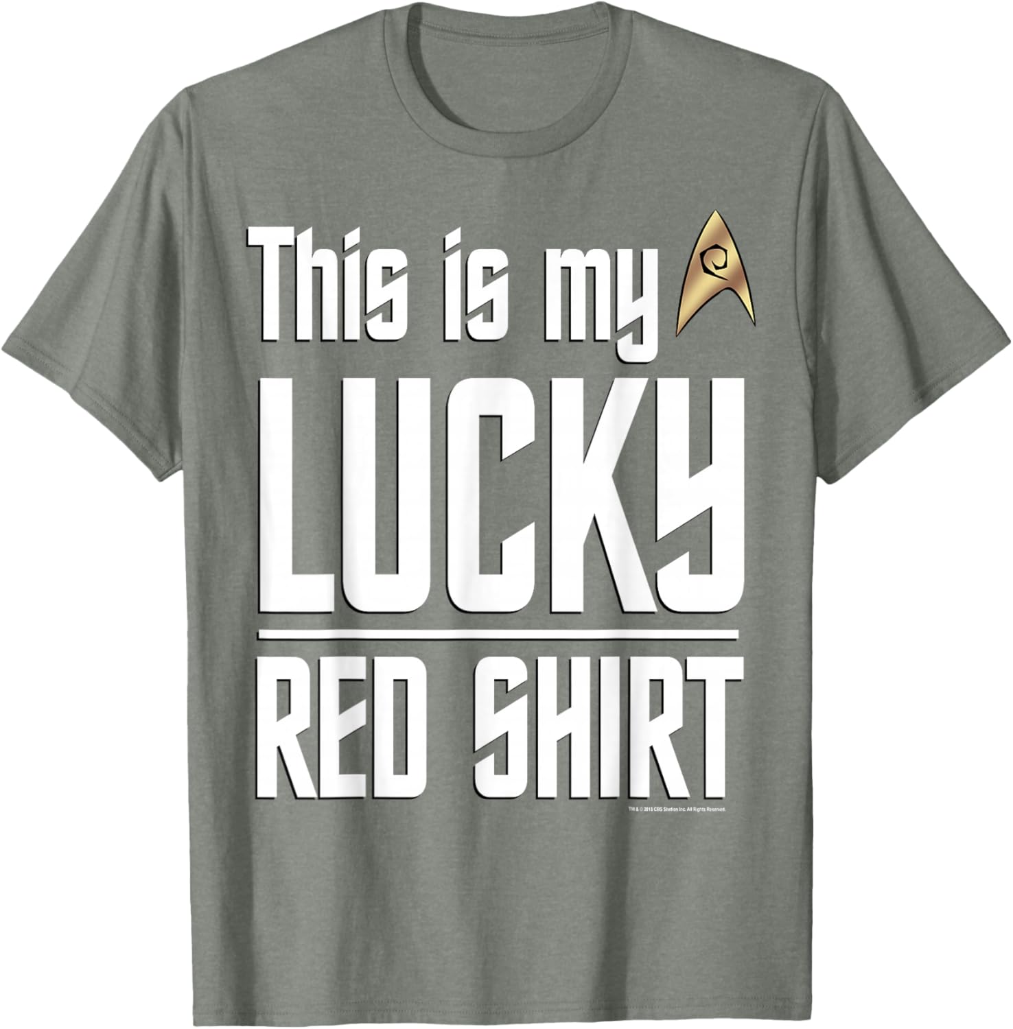 Star Trek Original Series Lucky Red Shirt T-Shirt for Fans and Collectors - 3