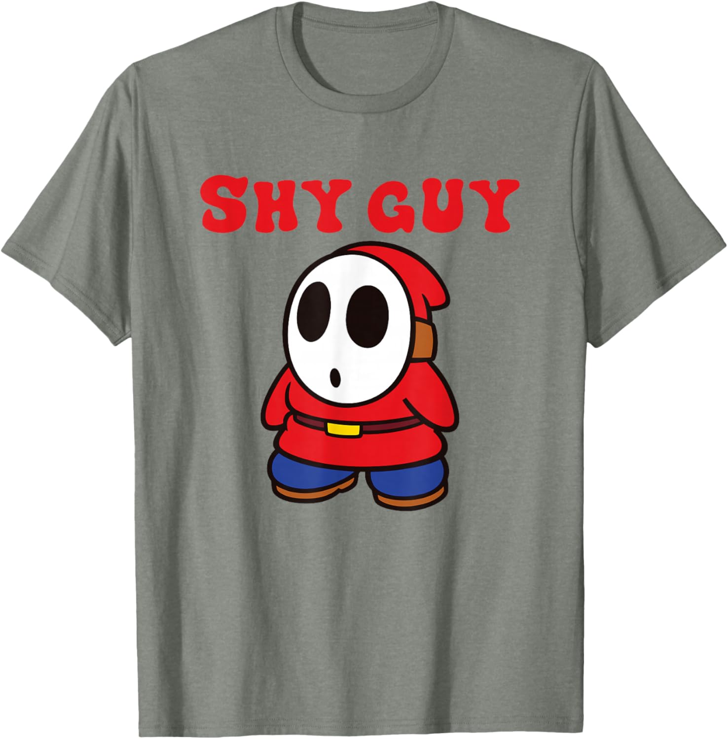 Super Mario Shy Guy Retro T-Shirt for Gamers - Nintendo Fan Apparel - 4