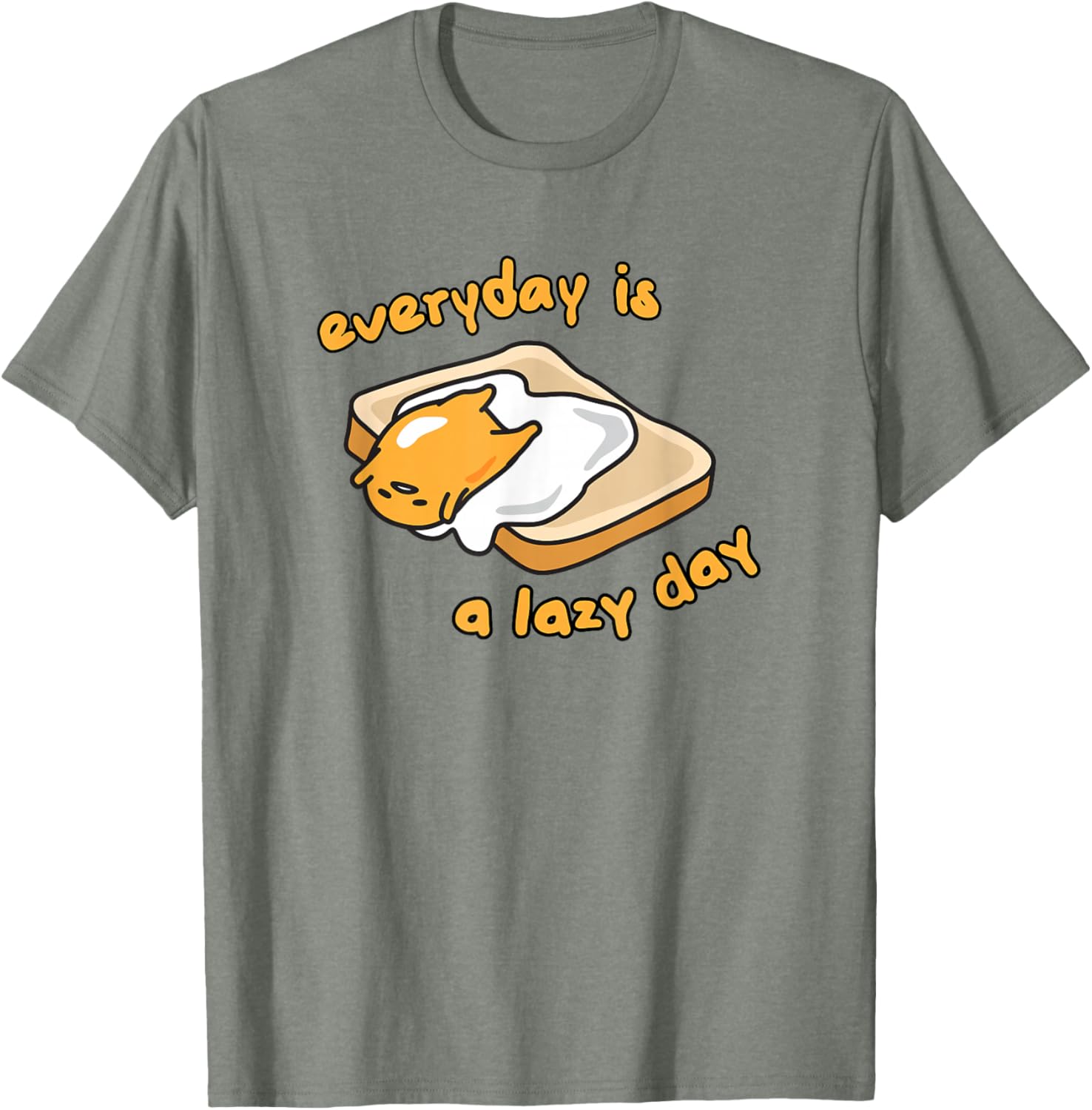 Gudetama Lazy Day T-Shirt for Relaxed Comfort and Fun Style - 14