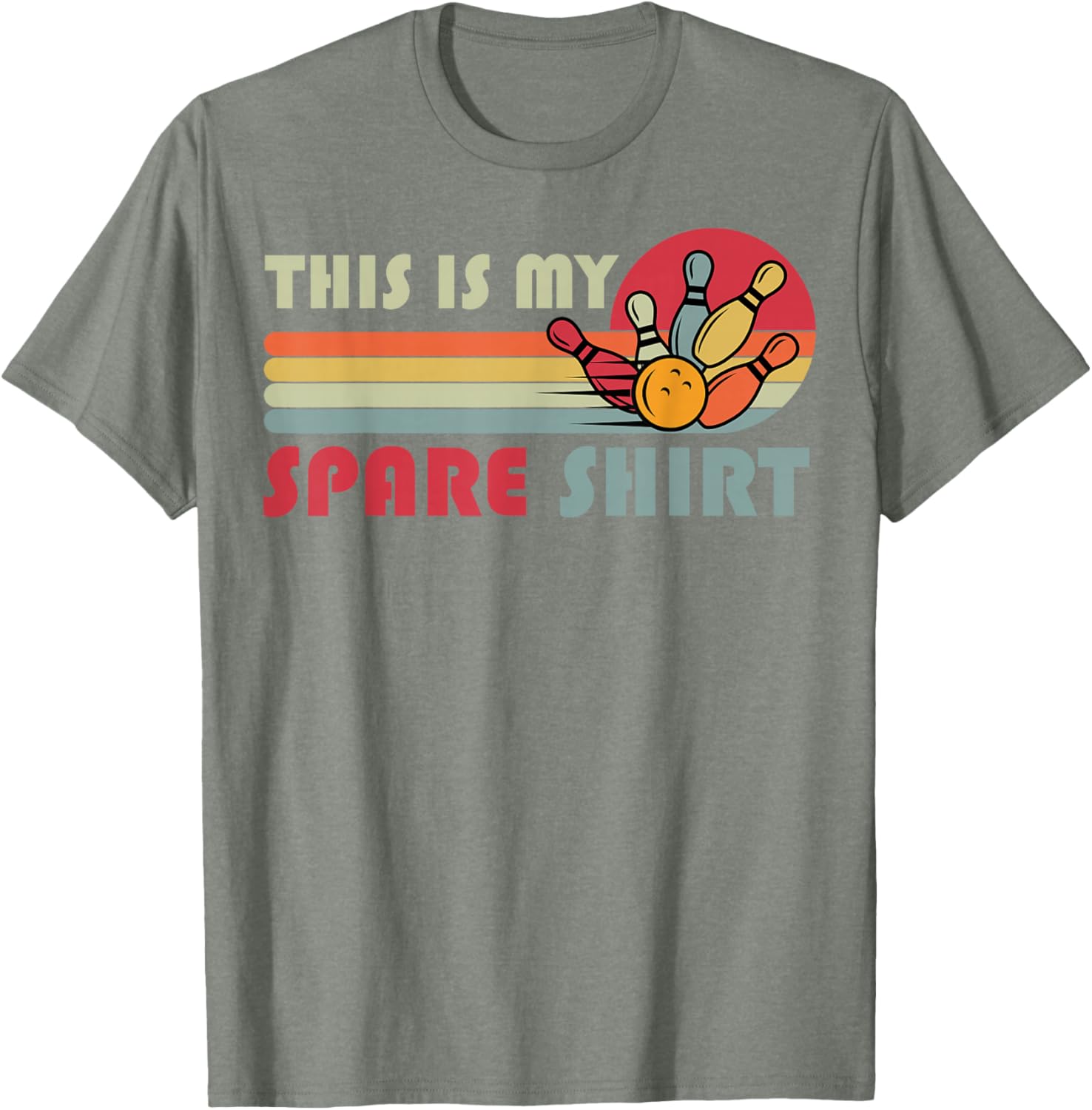 Funny Spare Bowling T-Shirt for Men, Women, and Kids - Perfect Team Gear - 24