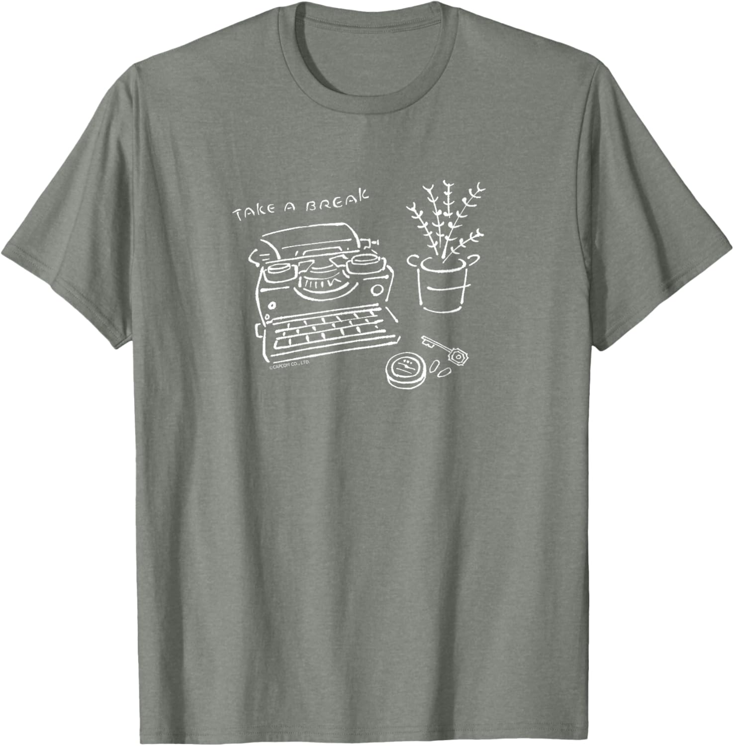 RESIDENT EVIL Line Art A T-Shirt for Fans of Gaming and Style - 5