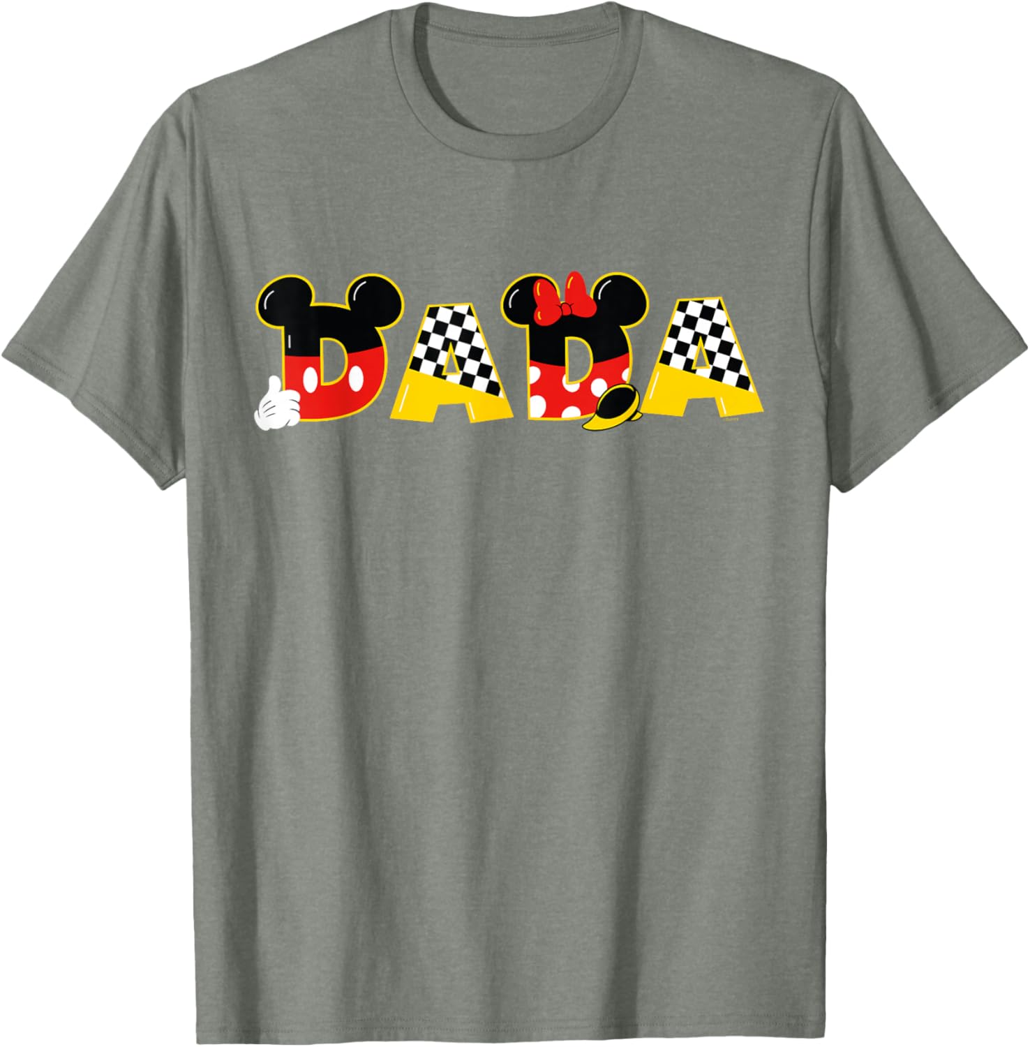 Disney Mickey Minnie Dada T-Shirt Perfect for Father's Day and Family Trips - 25