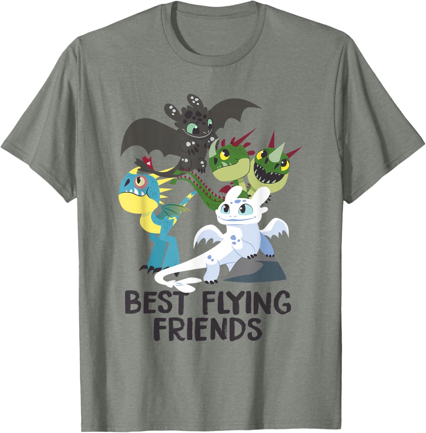 How to Train Your Dragon 3 Best Friends T-Shirt for Fans and Kids - 9