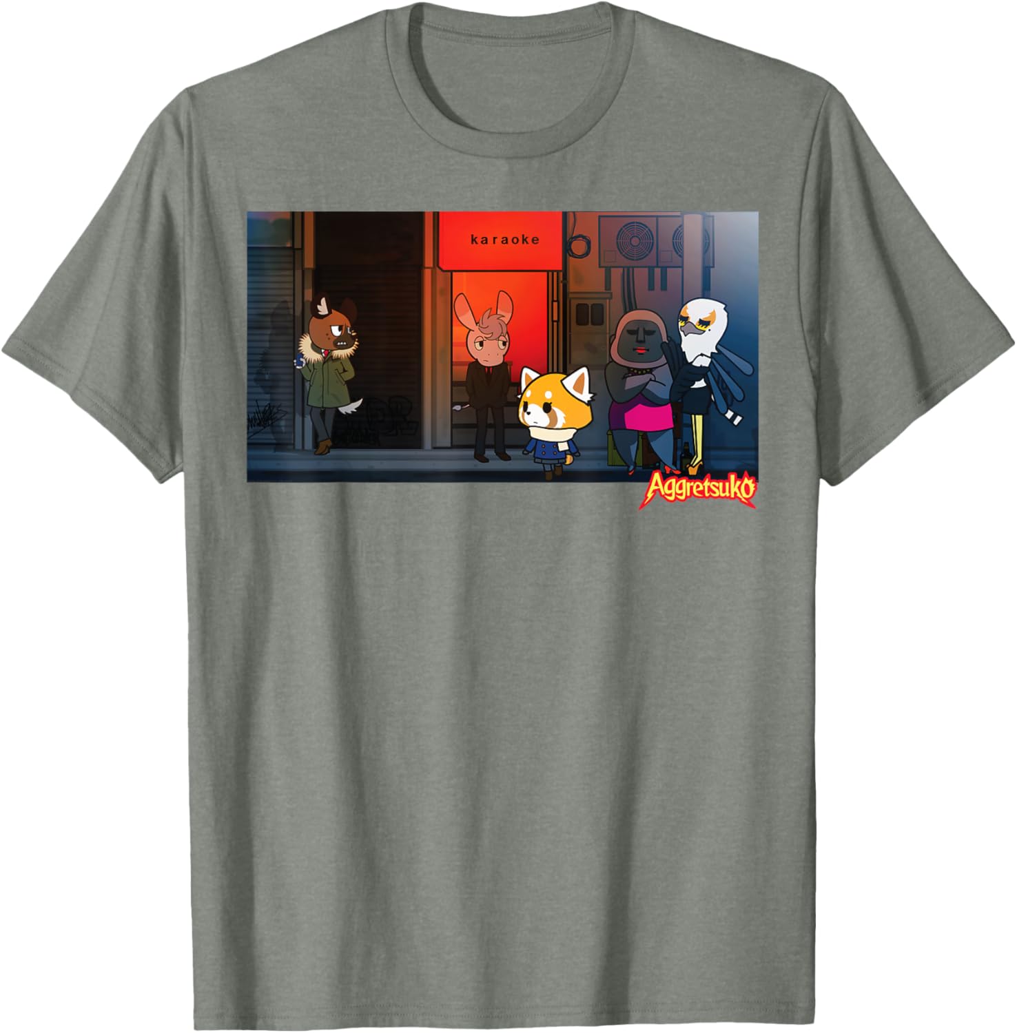 Aggretsuko Season 2 Karaoke Night T-Shirt for Fun Fashion Lovers - 10