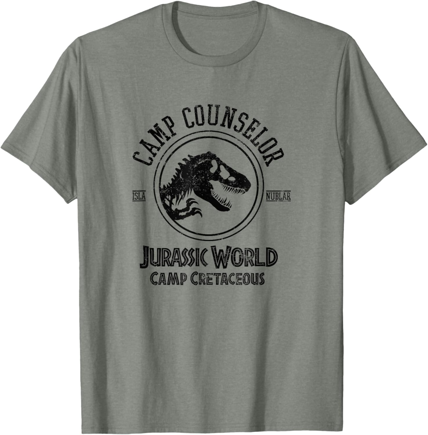 Jurassic World Camp Cretaceous Camp Counselor T-Shirt for Kids and Adults - 5