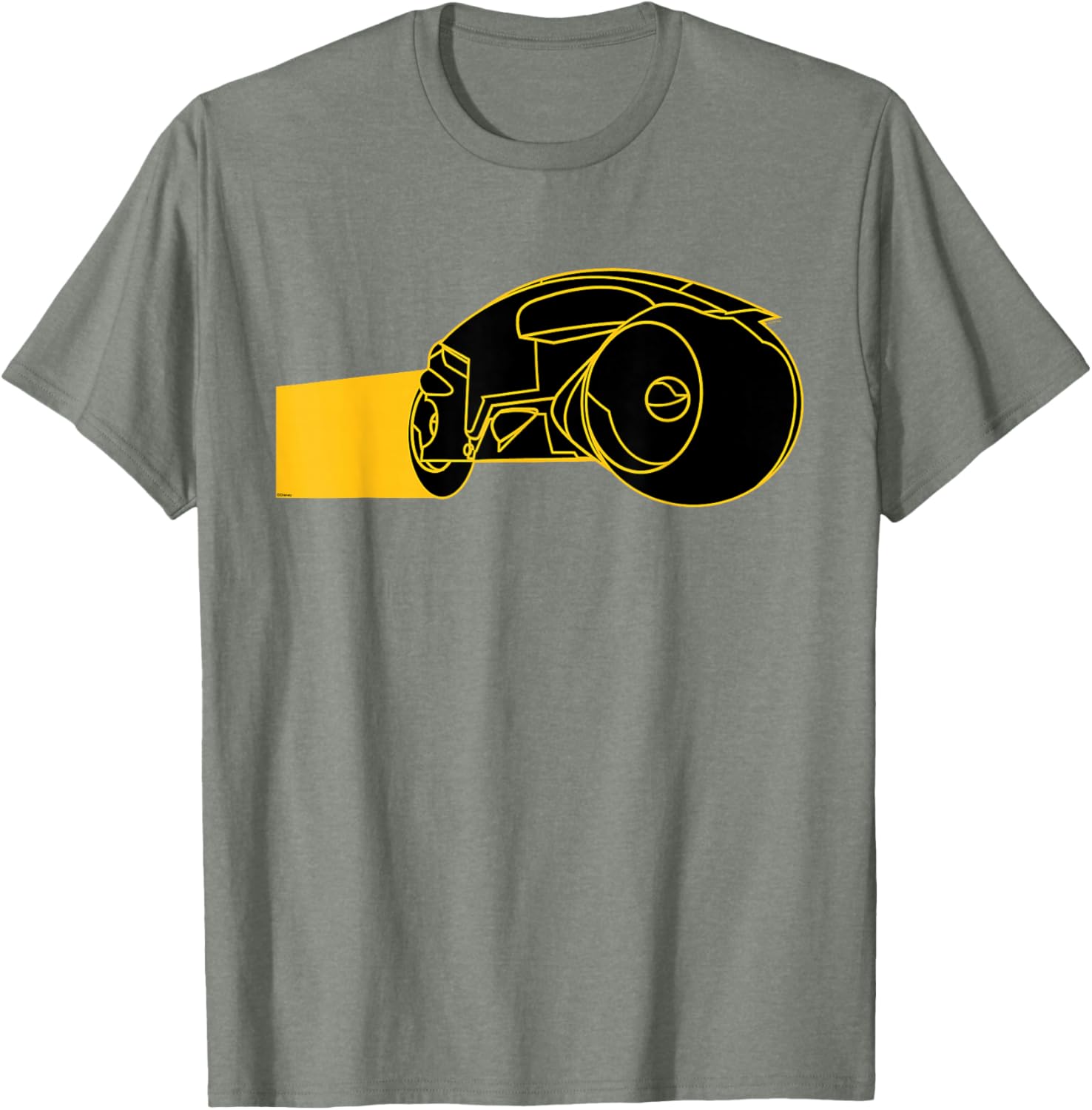 Disney TRON Vintage 1982 Light Cycle Graphic T-Shirt for Fans - 3