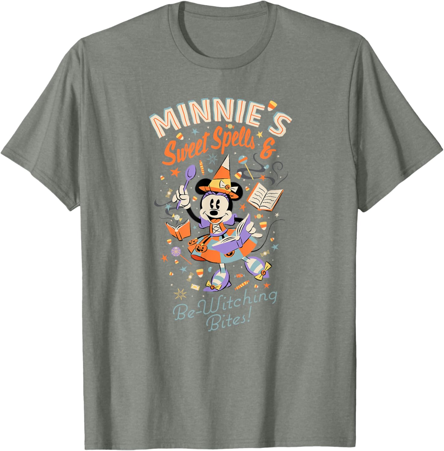 Disney Minnie's Sweet Spells Halloween T-Shirt for Spooky Celebrations - 8