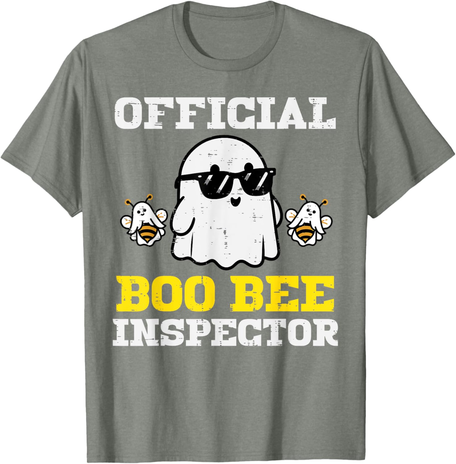 Halloween Boo Bee Inspector Funny Costume Tee for Men and Women - 11
